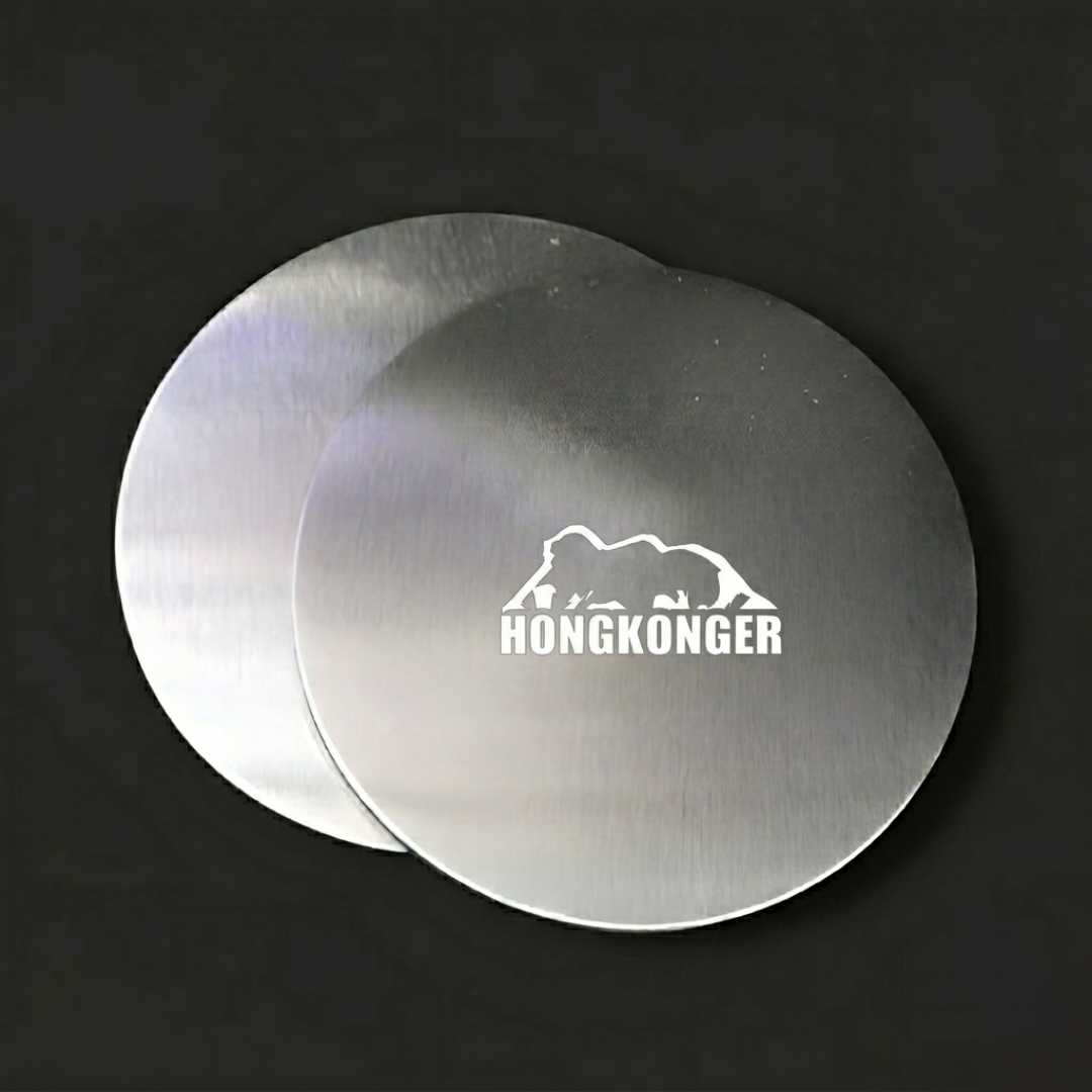 HONGKONGER 拉絲不鏽鋼杯墊 (防滑靜音版)