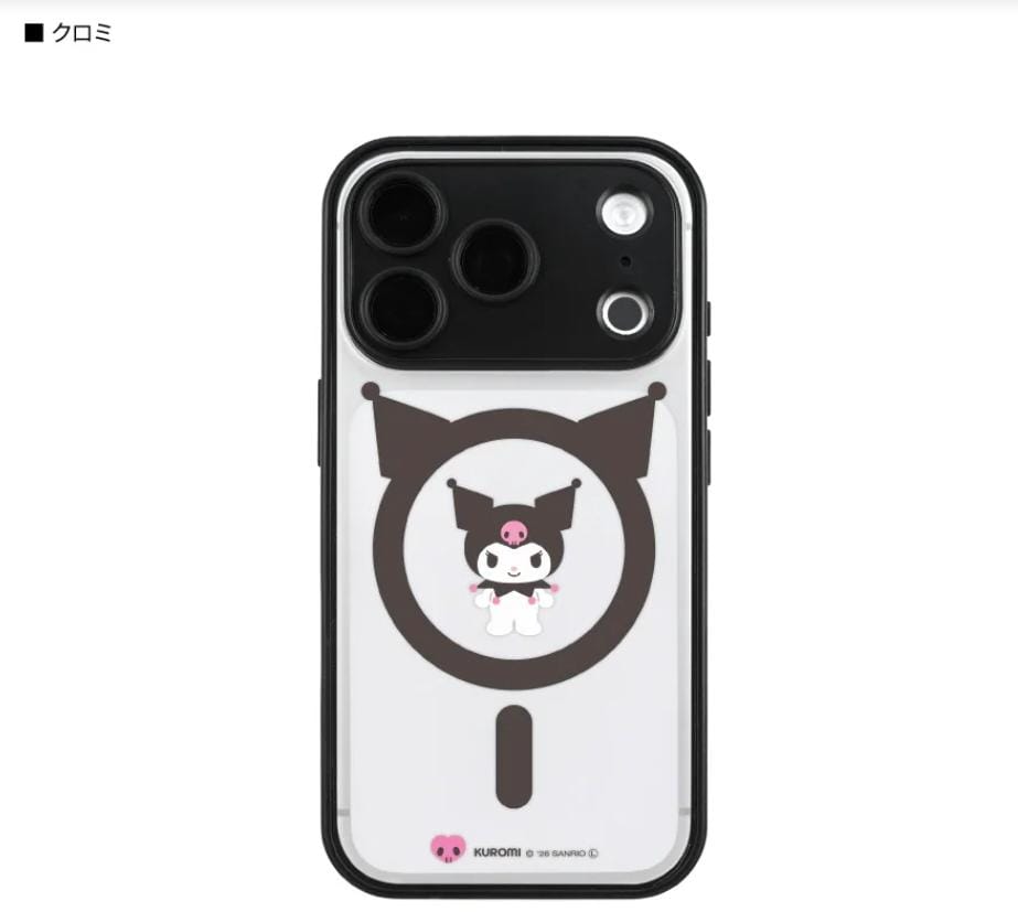 日本直送🇯🇵Hello kitty/Kuromi 18 Pro / 17 Pro MagSafe 対応 ケース