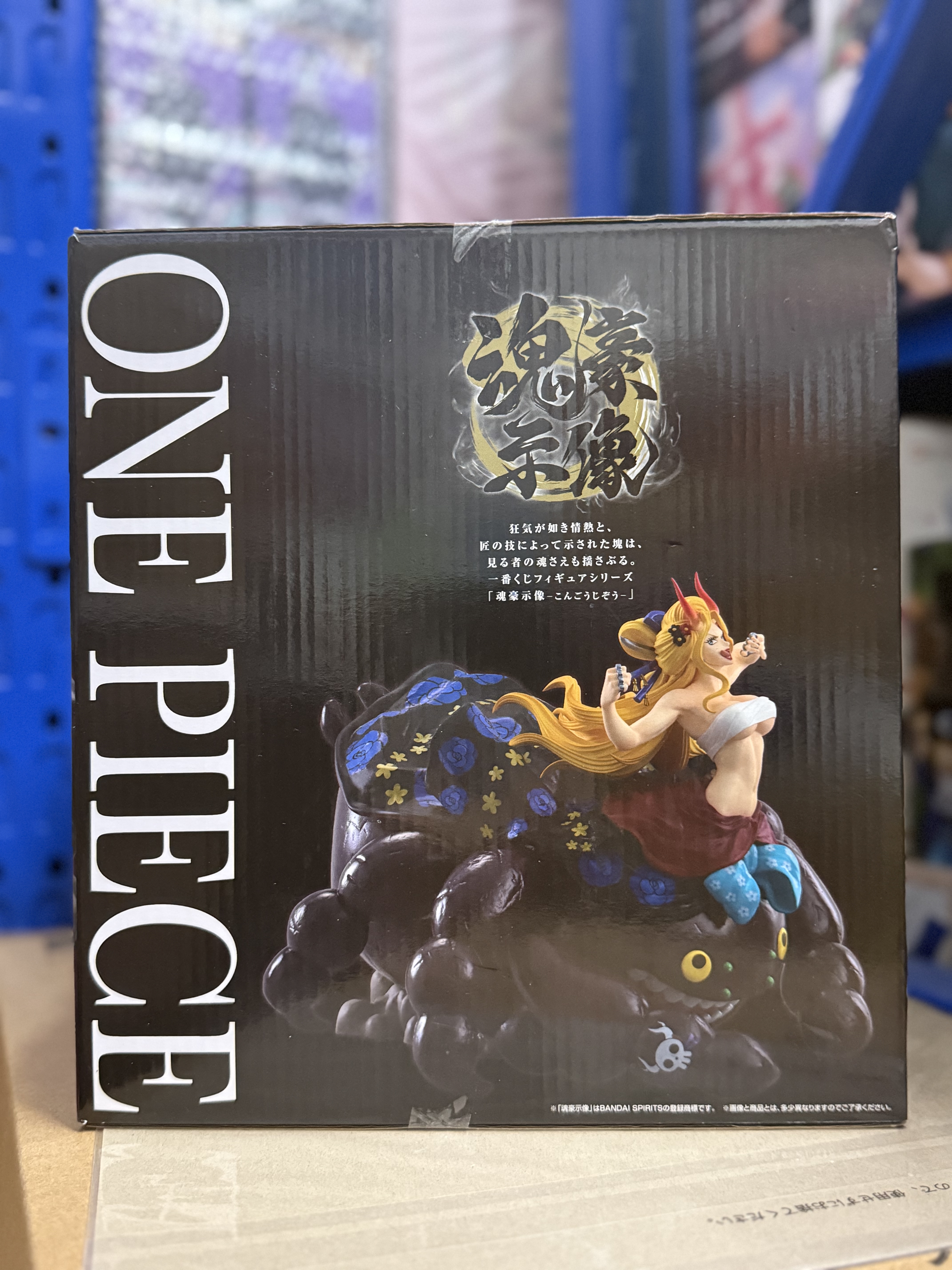 日版 一番賞 海賊王 EX 惡魔的寄宿者們 vol.3 中的 D賞：黑瑪利亞 魂豪示像One Piece PVC Figure 景品