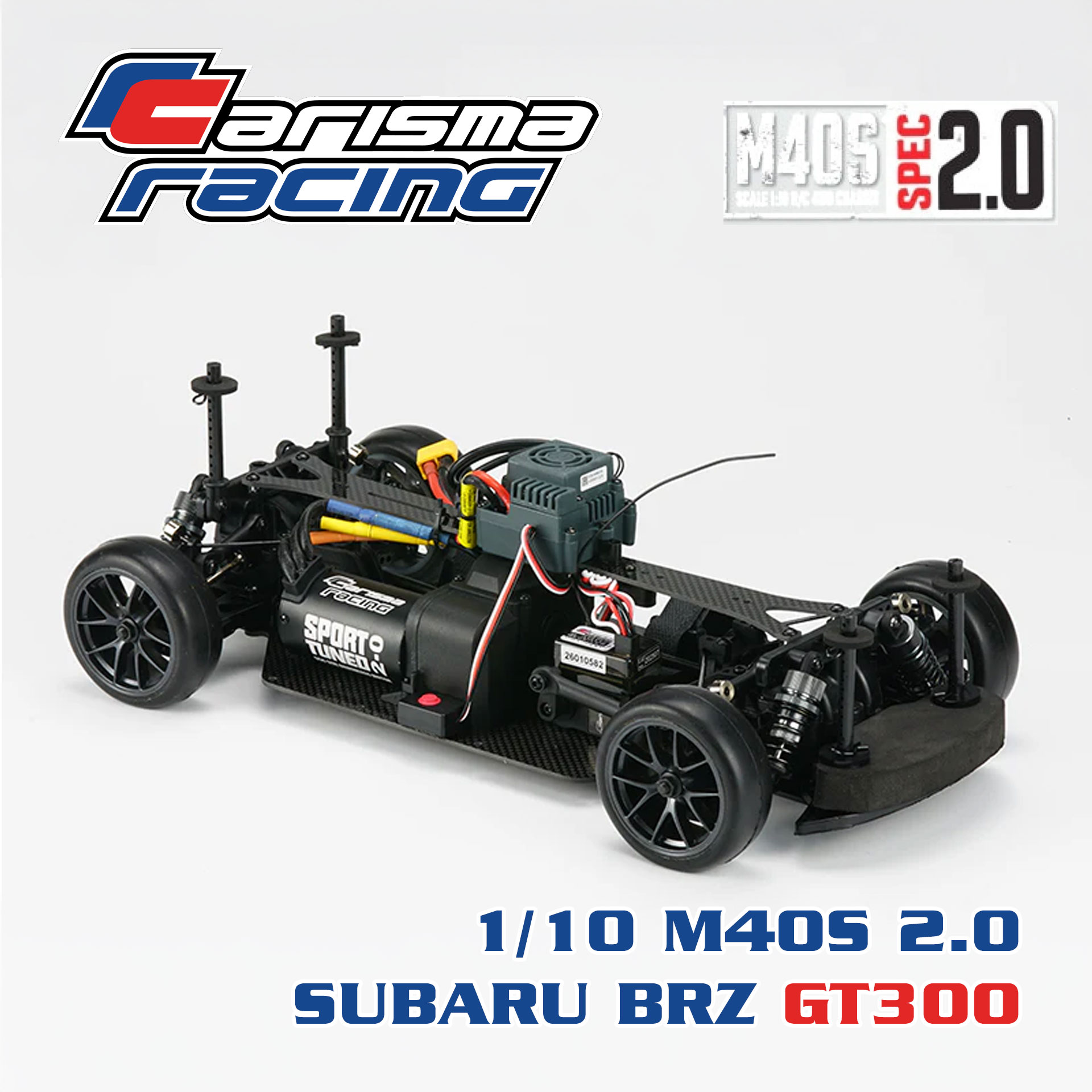 全新 Carisma 1/10 M40S 2.0 SUBARU BRZ GT300 2021 無刷平跑 | SUBARU授權