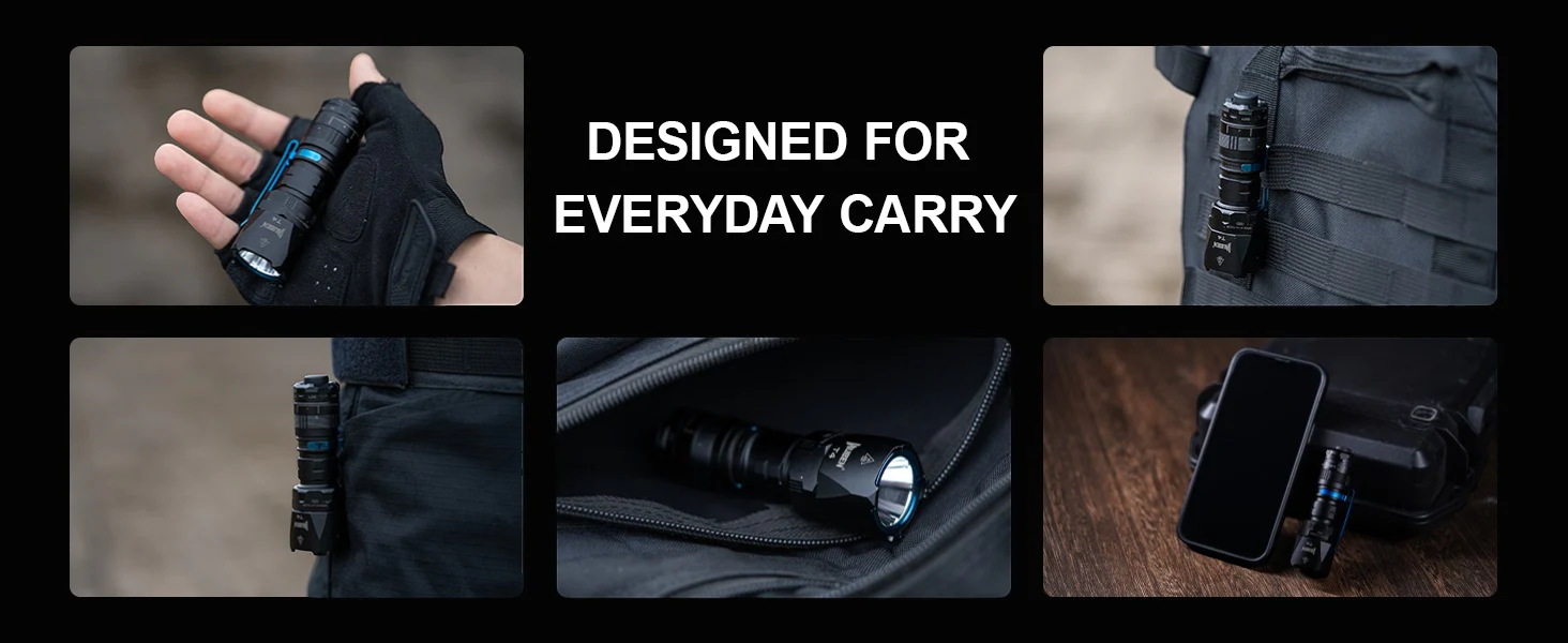 Wuben T4 戰術／執勤手電筒