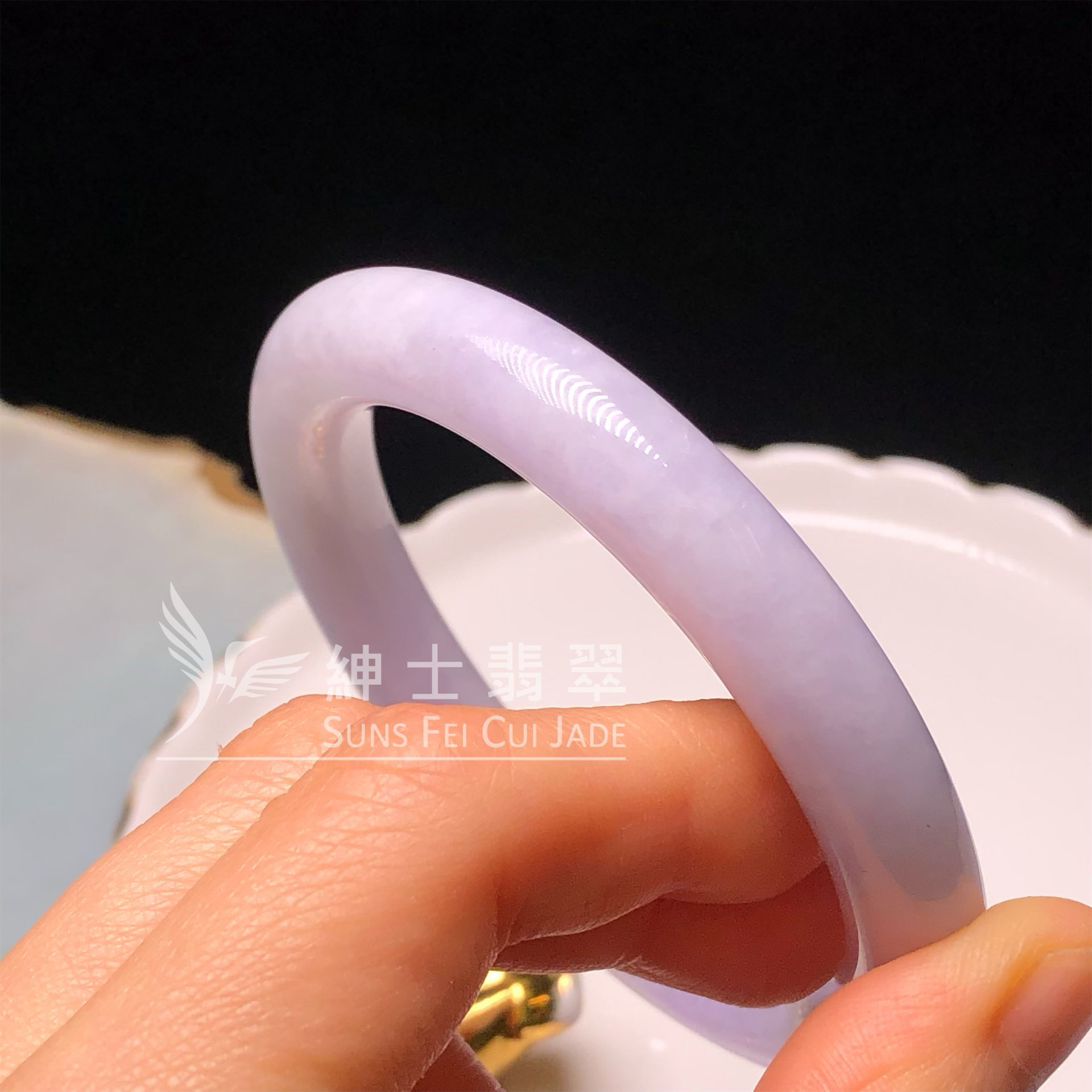C06315 莫西沙紫羅蘭圓鐲 57.8mm 
