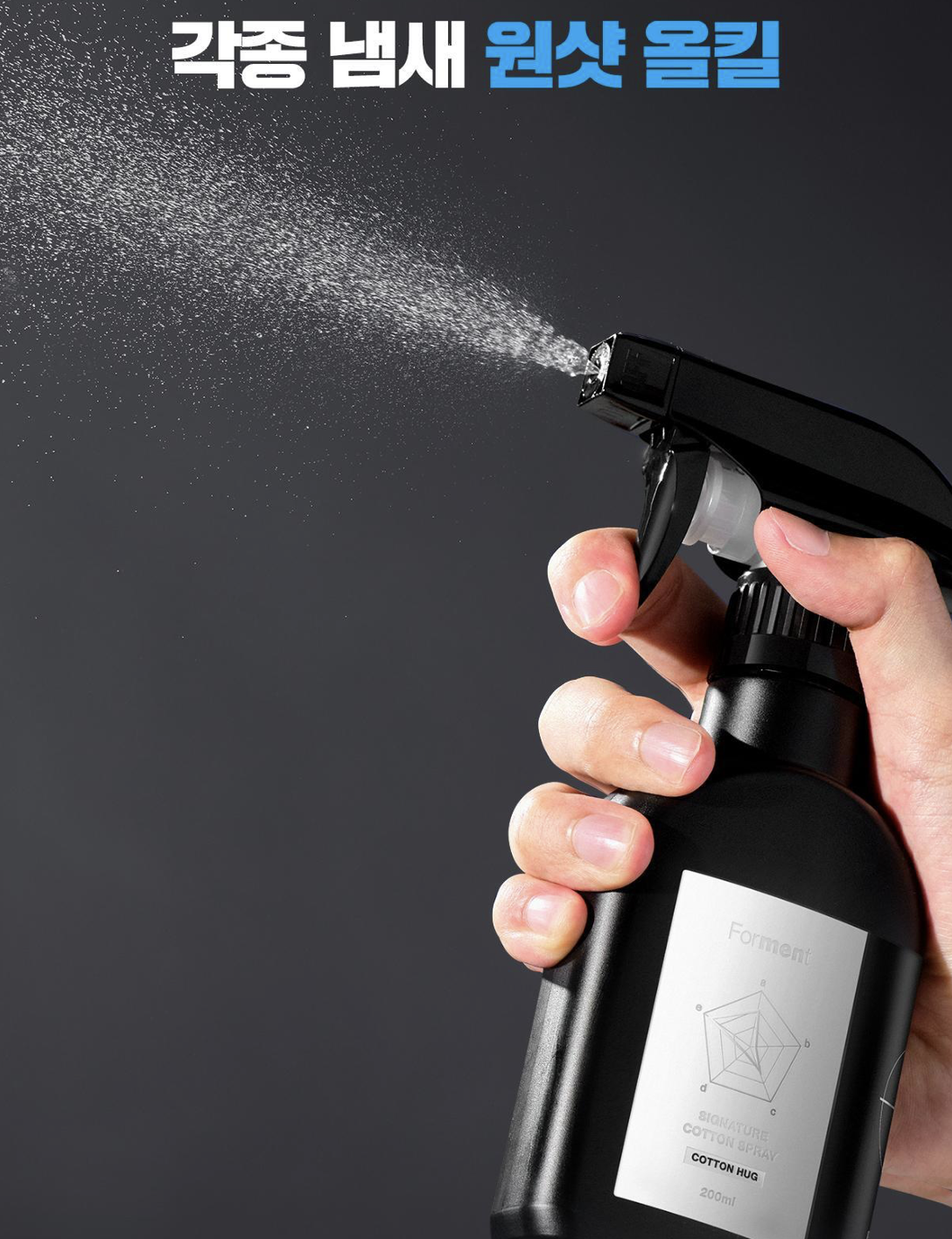 韓國 Forment 經典織物 香氛噴霧 200ml / 支｜Signature Cotton Hug Spray