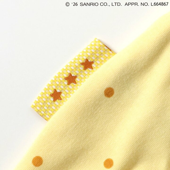 🇯🇵預訂 日本直送🇯🇵Apres les cours x Sanrio系列兩色愛心波點人物圍兜短袖包屁衣