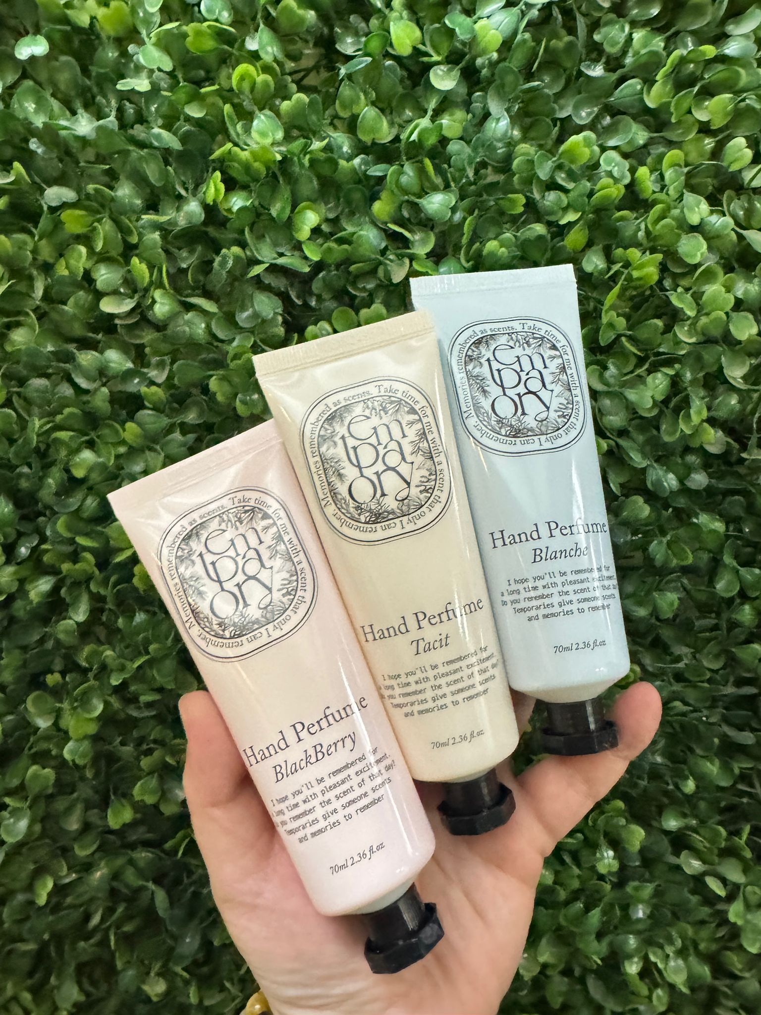 韓國Temporary片刻淡香水護手霜70ml ✅ 1套2支 ✅