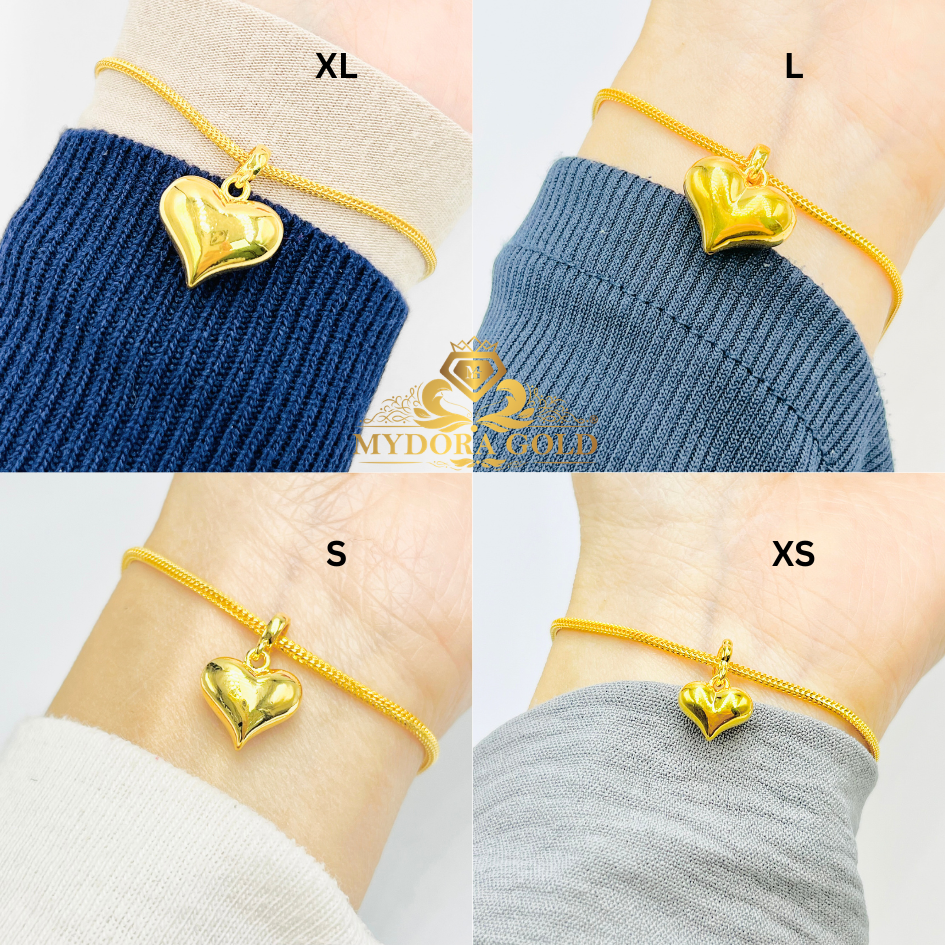 MYDORA Charm Love Gemuk Full Gold (5G) l EMAS 916/22K