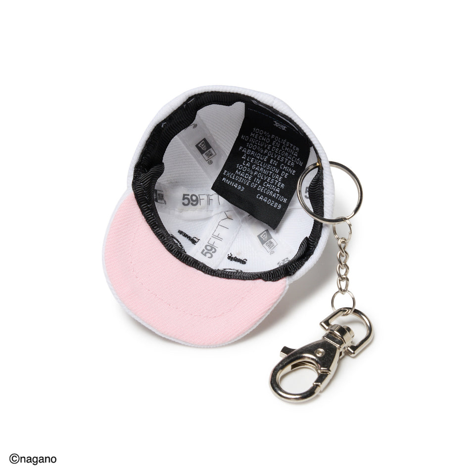 New Era Cap Keychain Chiikawa / Chiikawa White
