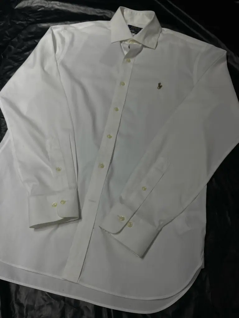 Black Vintage Polo shirt #0001