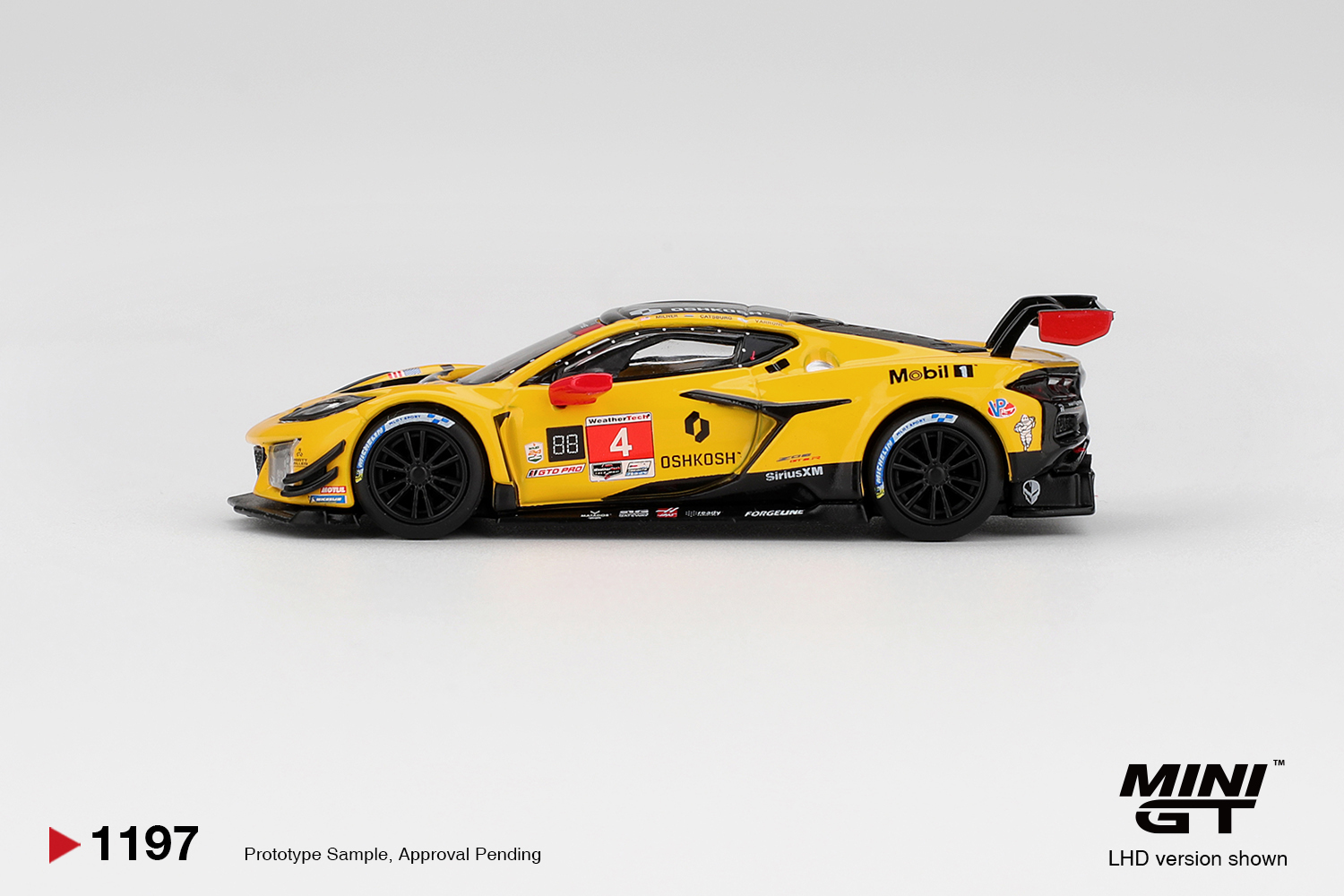 Chevrolet Corvette Z06 GT3.R #4 Corvette Racing by Pratt Miller Motorsports 2025 IMSA Daytona 24 Hrs - MGT01197-L 