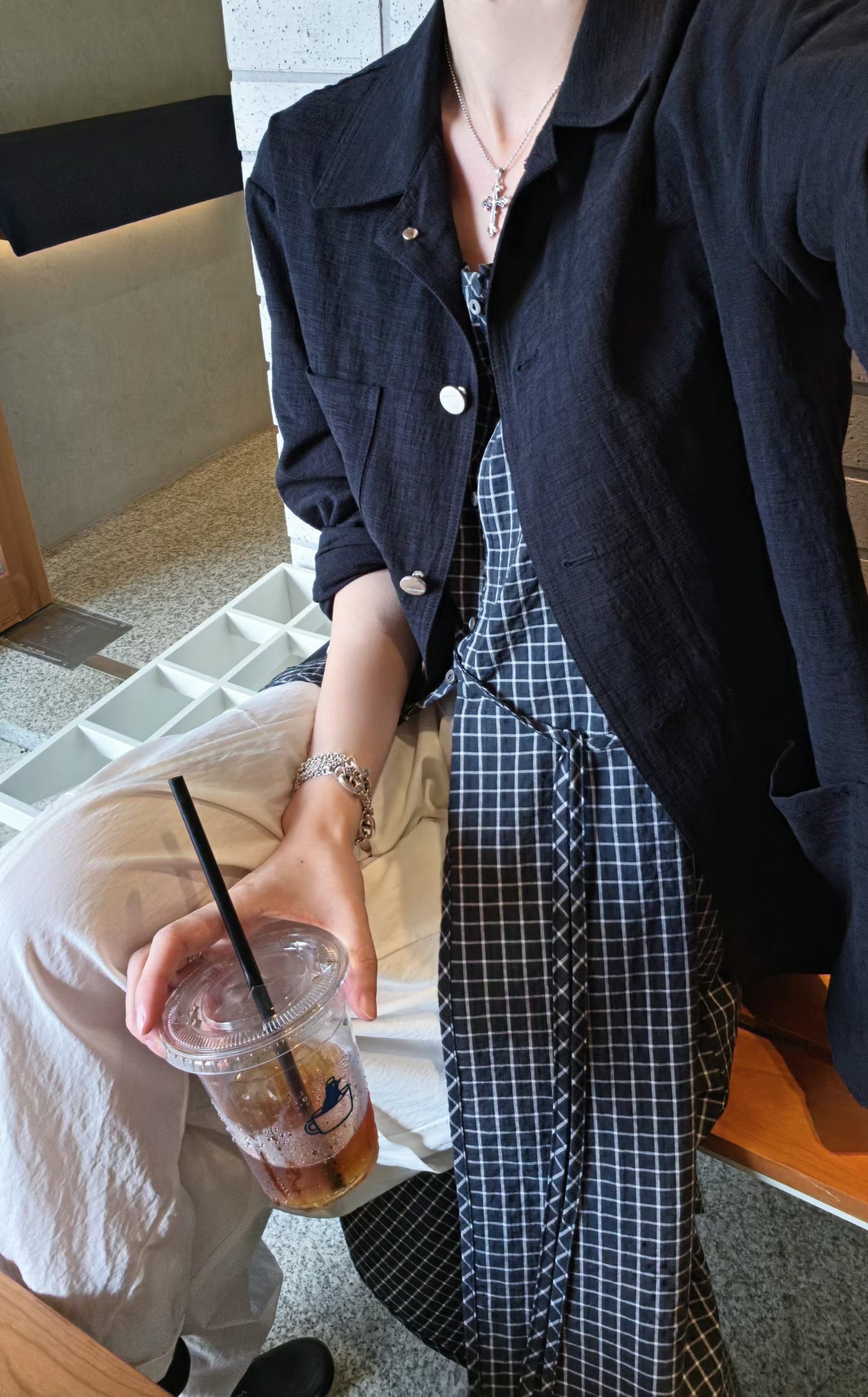 Linen blazer 