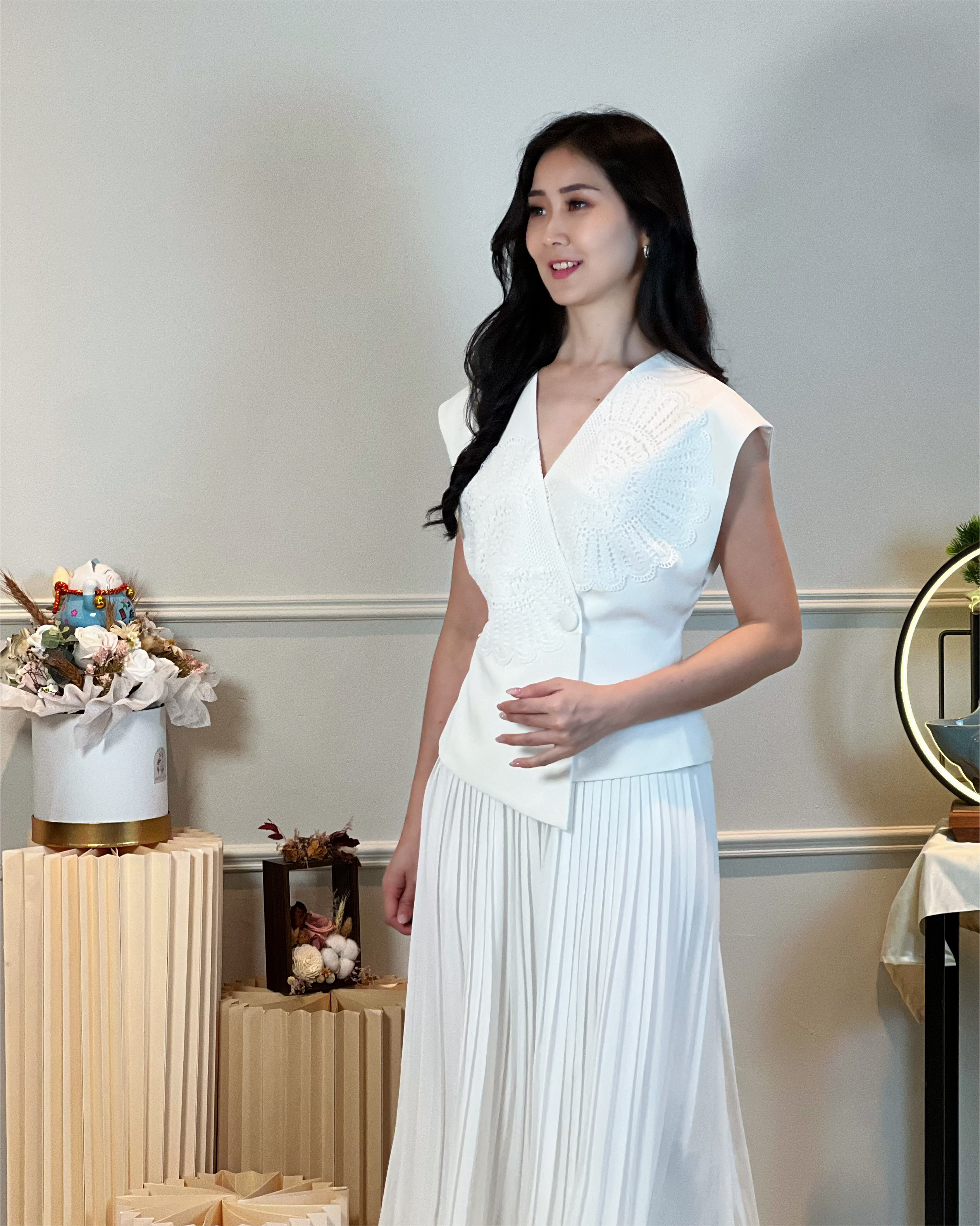 5095 Isabella Lace Chic Top