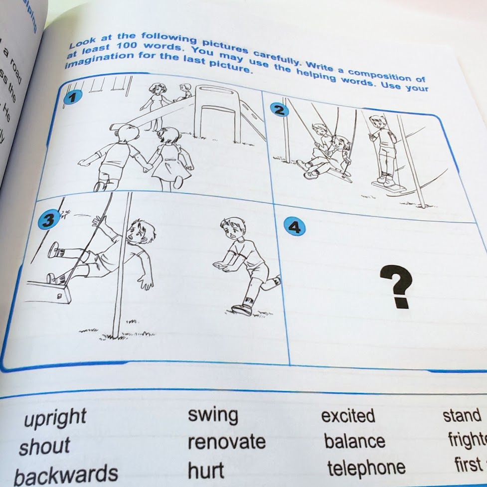 SAP Learning Creative Writing Workbook 1-6 (一套6本)  | 新加坡英文寫作SAP07