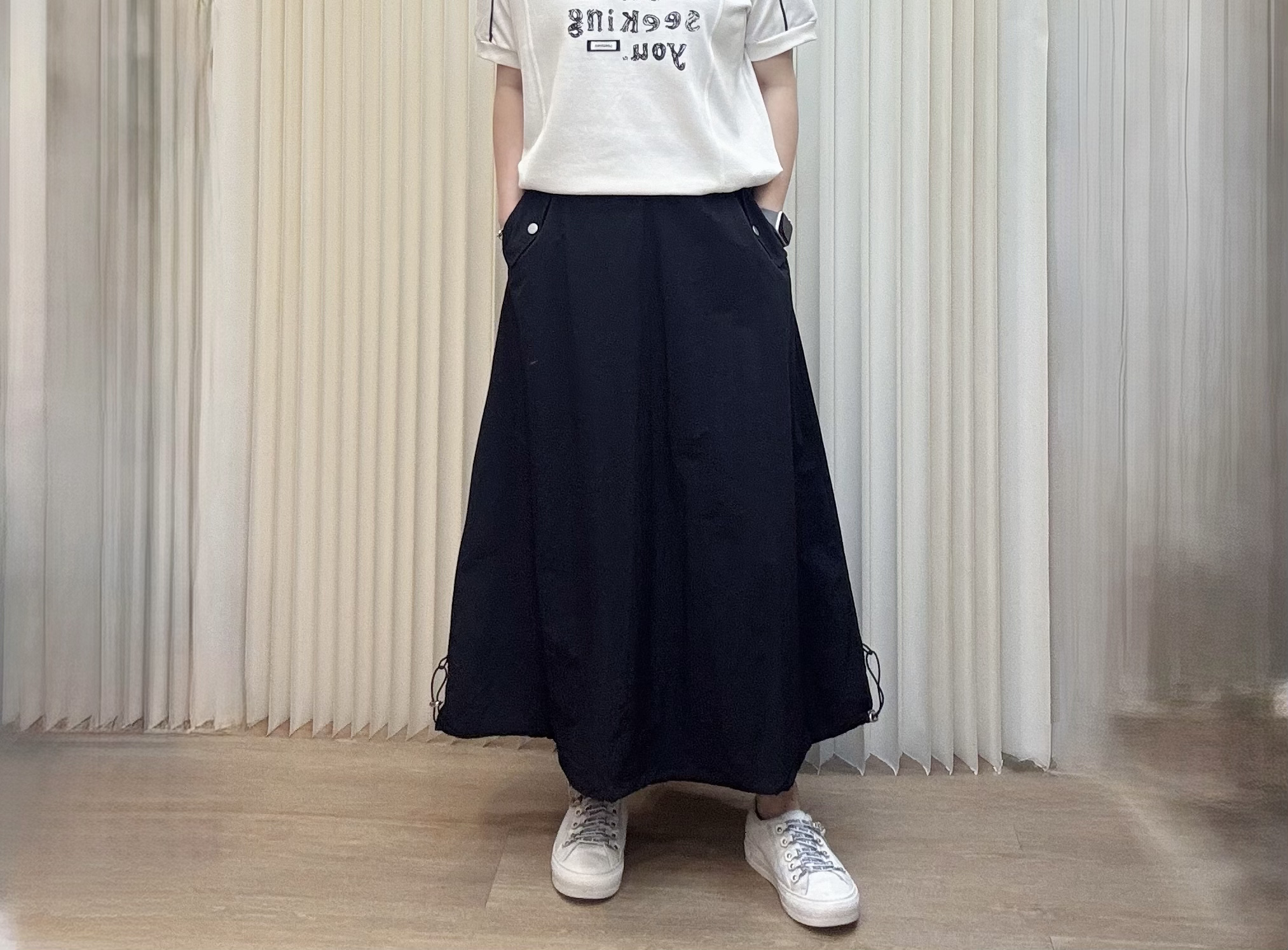 韓國全像根腰裙 M451 03Pe06230