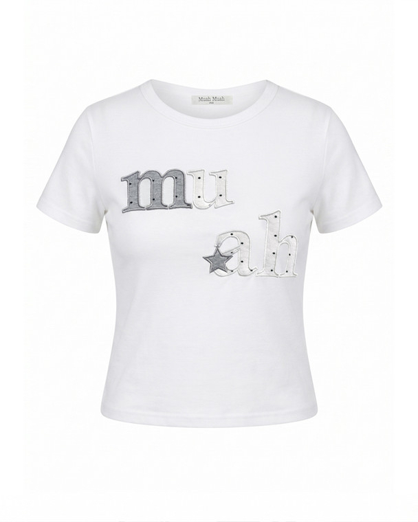 MuahMuah DOT STAR PATCH HALF SLEEVE