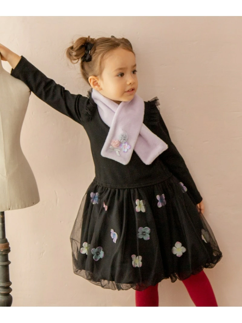 🆕【⭐訂購⭐】🌀 🇯🇵 日本直送 panpantutu 仙氣花朵 絲帶 氣球 連身裙［2款選］🌀[ELIA-0027][261005]