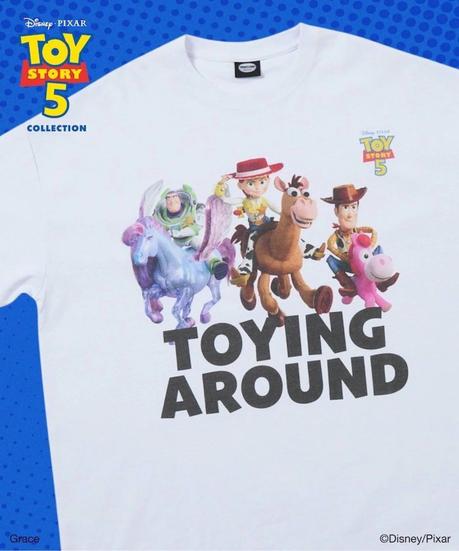 日本預訂📍日本限定Toy Story 5得意圖案短袖Tee 不包郵 2026年7月下旬出貨