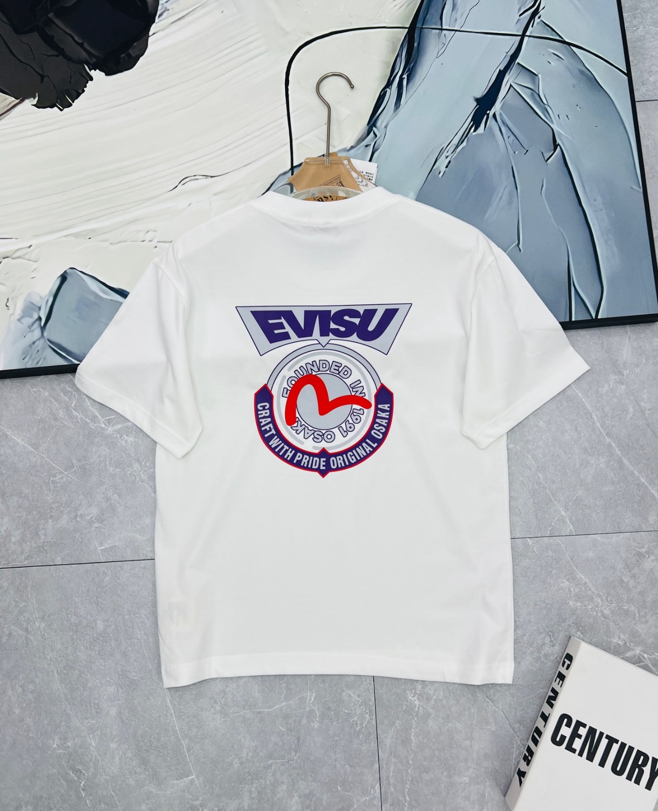 EVISU 海鷗標誌印花短袖Tee 