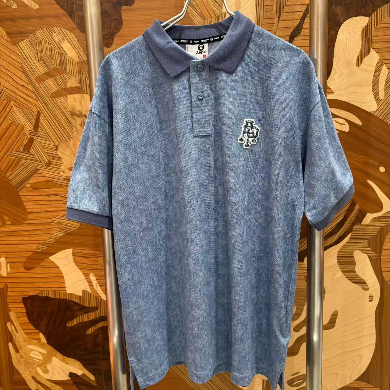 AAPE Relaxed fit Logo polo tee (1851) 寬鬆版