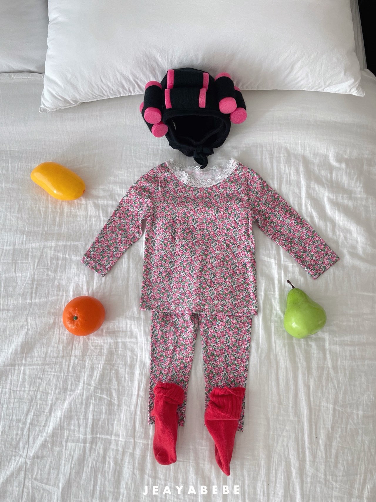 🇰🇷jeayabebe set (tee+pants)