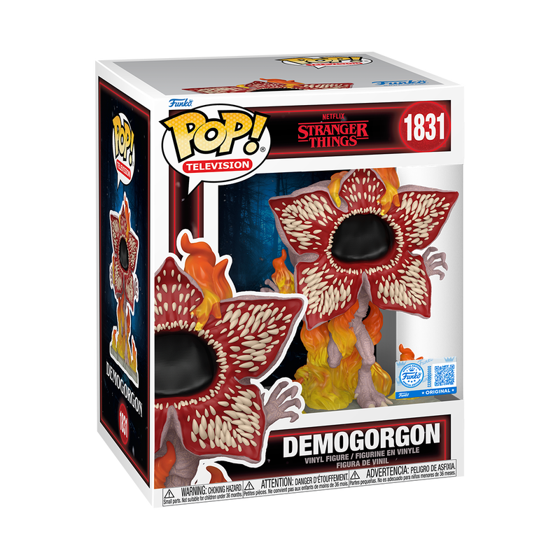 📦訂購 美國代購 Funko POP! STRANGER THINGS Premium Demogorgon on Fire Figure 怪奇物語 模型