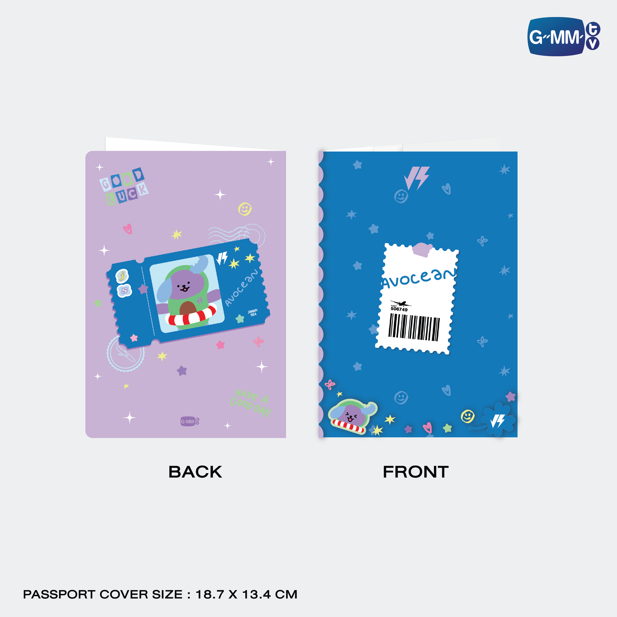 AVOCEAN PASSPORT COVER |  TAIPEI POP UP STORE JUN 2026