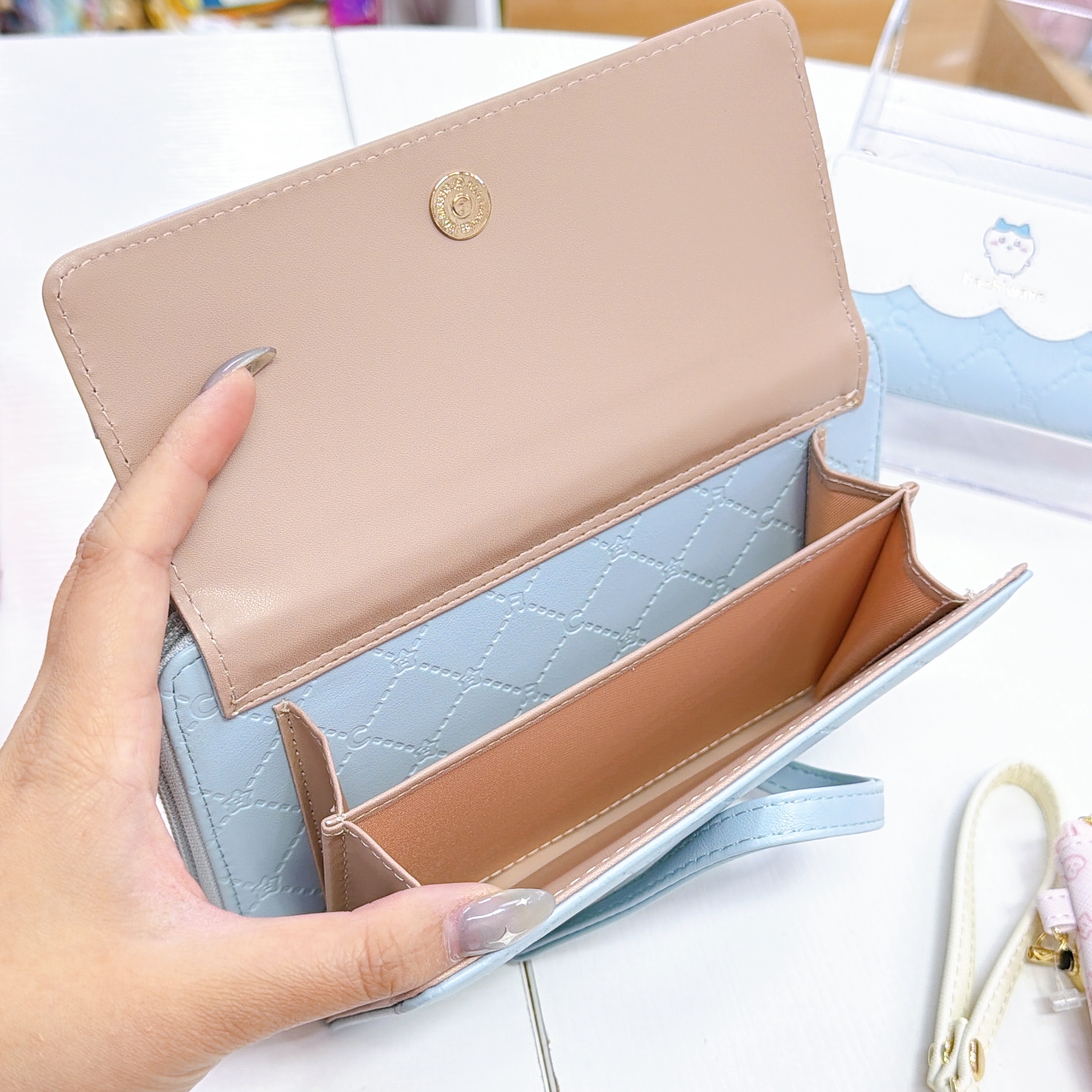 日本直送chiikawa 新款長銀包連斜孭袋/鎖匙包/伸縮卡套散子包