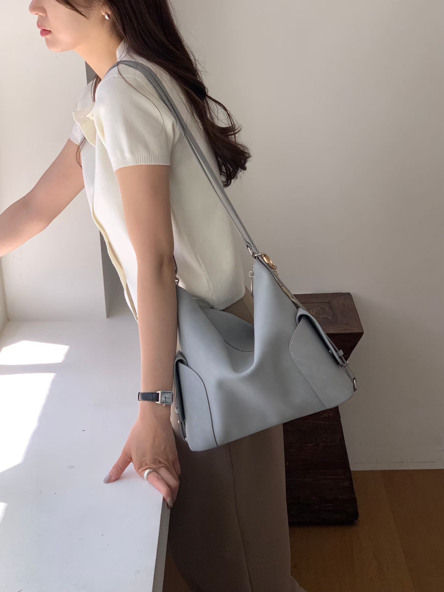 DM01_05 多用法Hobo bag (3色)