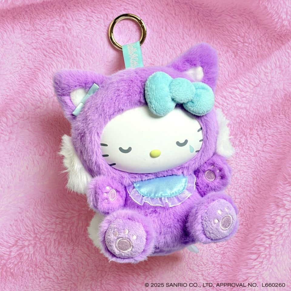 🎌日本直送🎌 Hello Kitty 地區限定 扮貓造型 膠面 大公仔掛飾