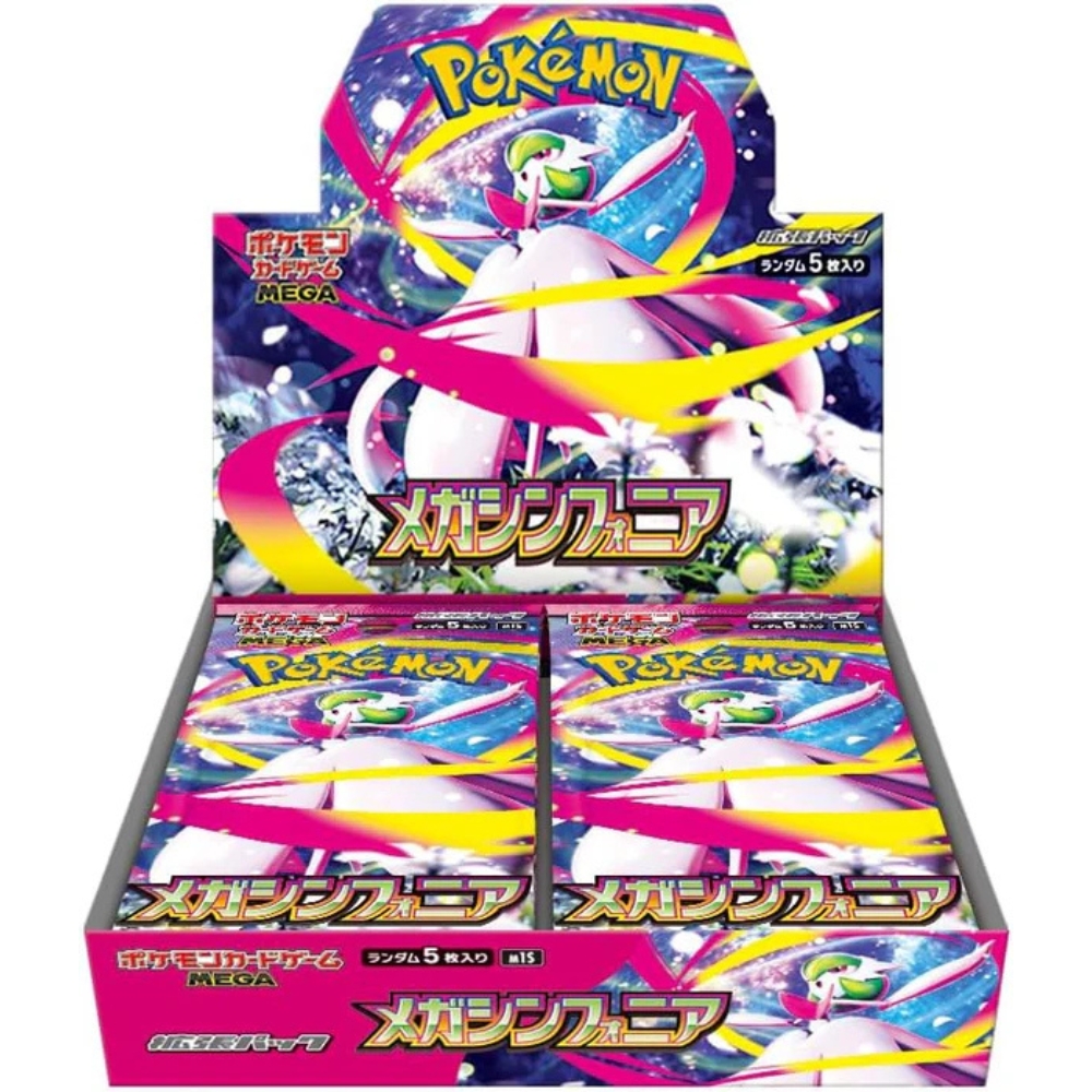 Pokemon寶可夢 - 日本版 PTCG M1S Mega Symphonia 原盒原膜 (擴充包 30包/盒) メガシンフォニア 超級交響樂