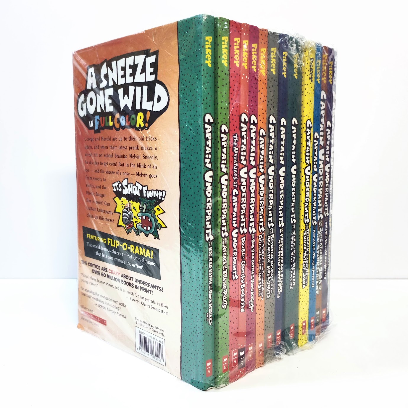 Captain Underpants Color Collection  14 Books   內褲超人彩繪版   B173