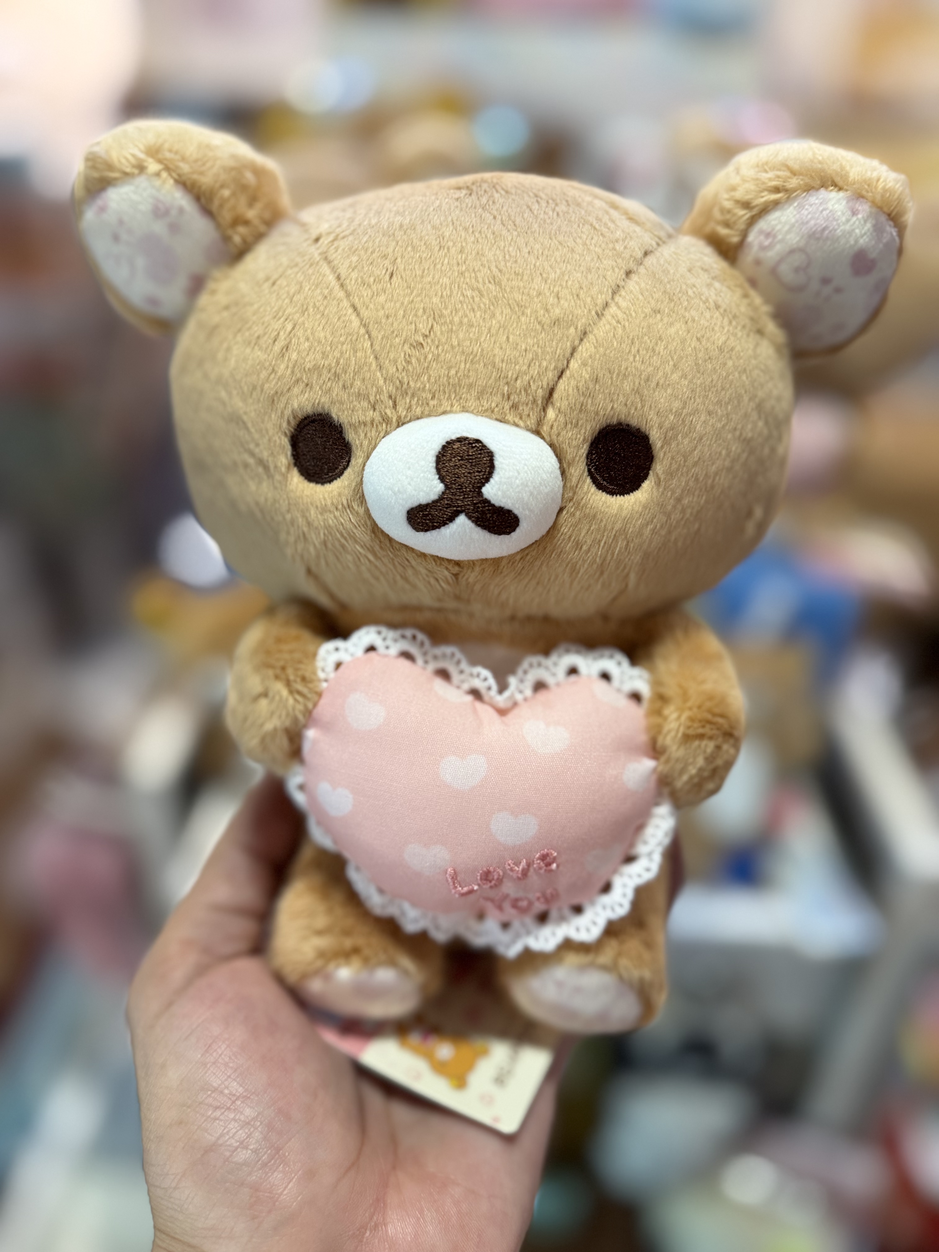 《現貨》全新San-x心心系列rilakkuma公仔