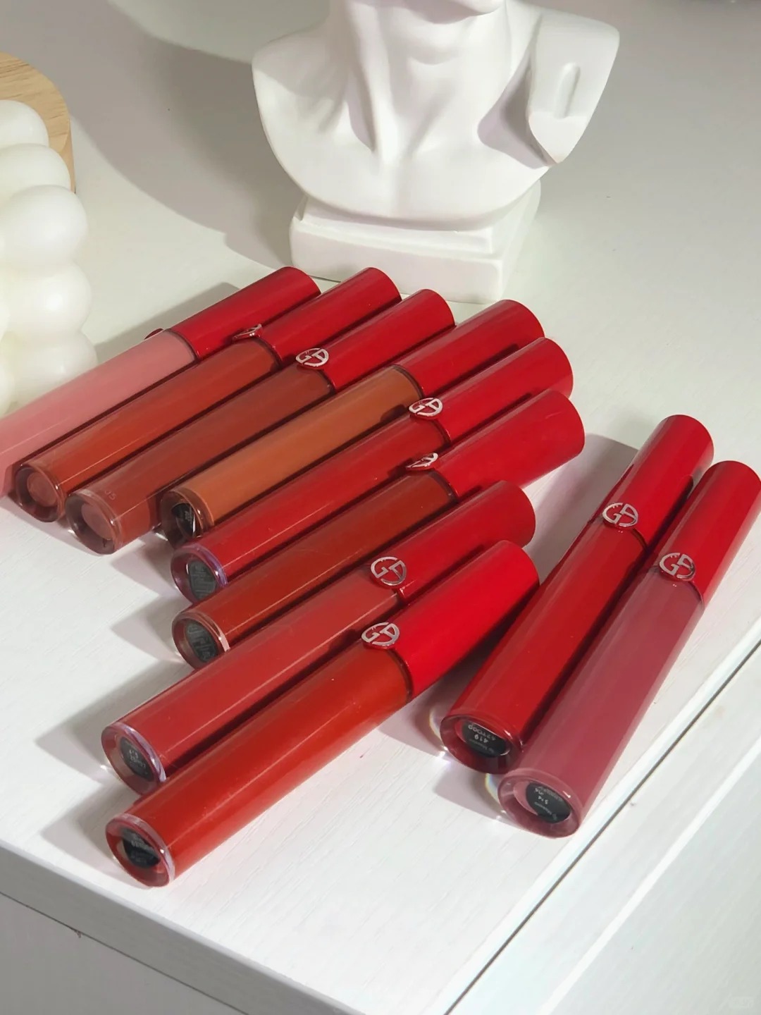 全系列色! Armani 阿瑪尼 紅管 LIP MAESTRO 絲絨啞亮唇釉 214 423 321 405 500 206