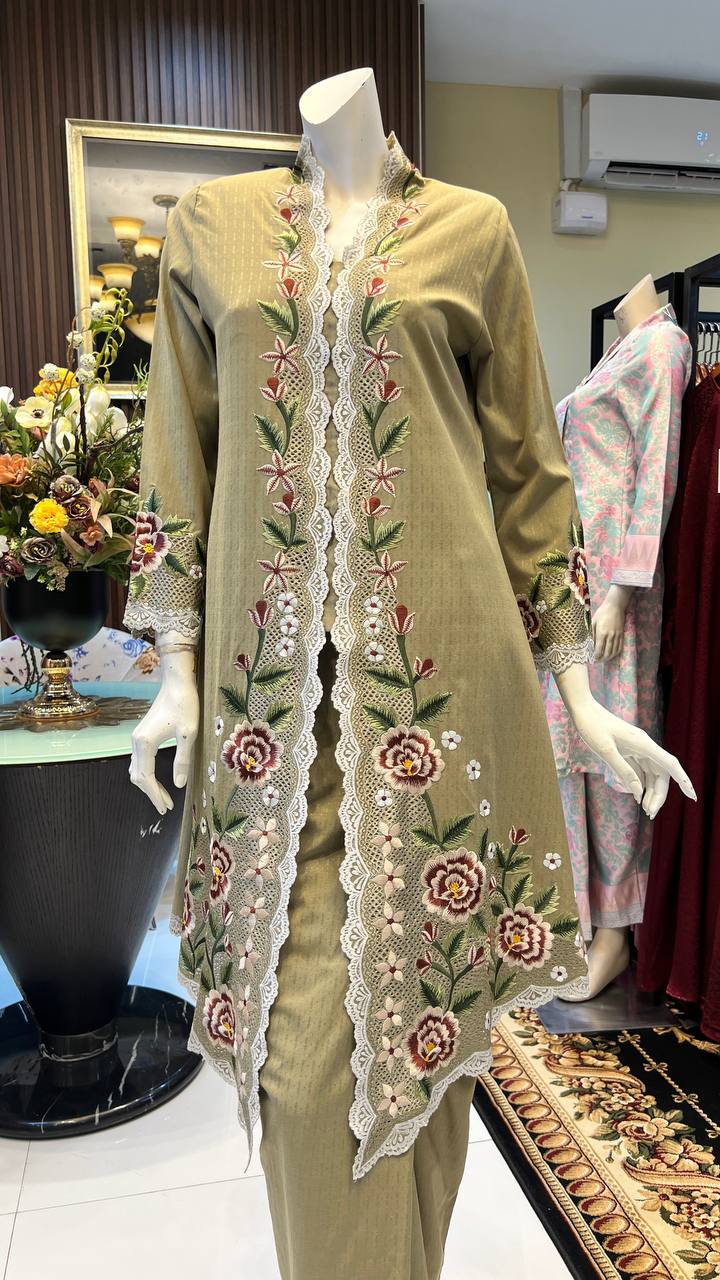 KEBAYA SULAM MAHSURY (GREEN)