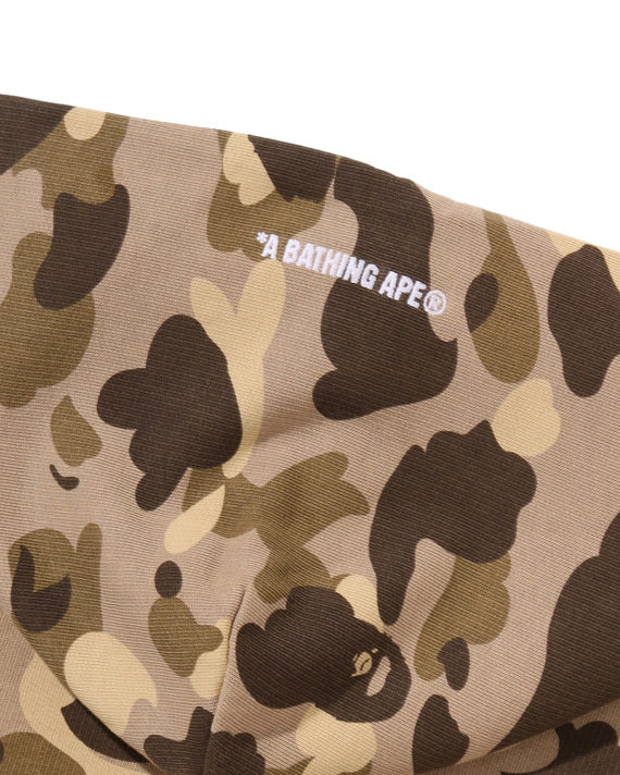 BAPE Color Camo Heavy Washed Cropped Fit Zip Hoodie (0ZXSWM314151R)