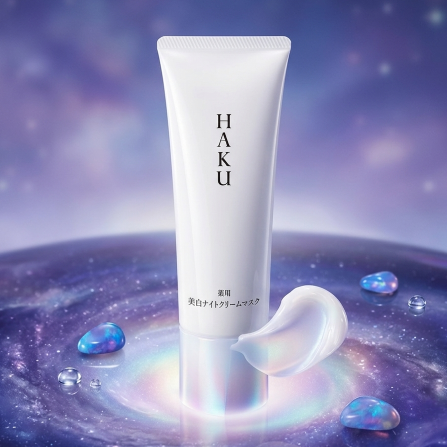 【21/7新品】【✨️日本🇯🇵 HAKU 美白晚霜面膜✨️】75g  
