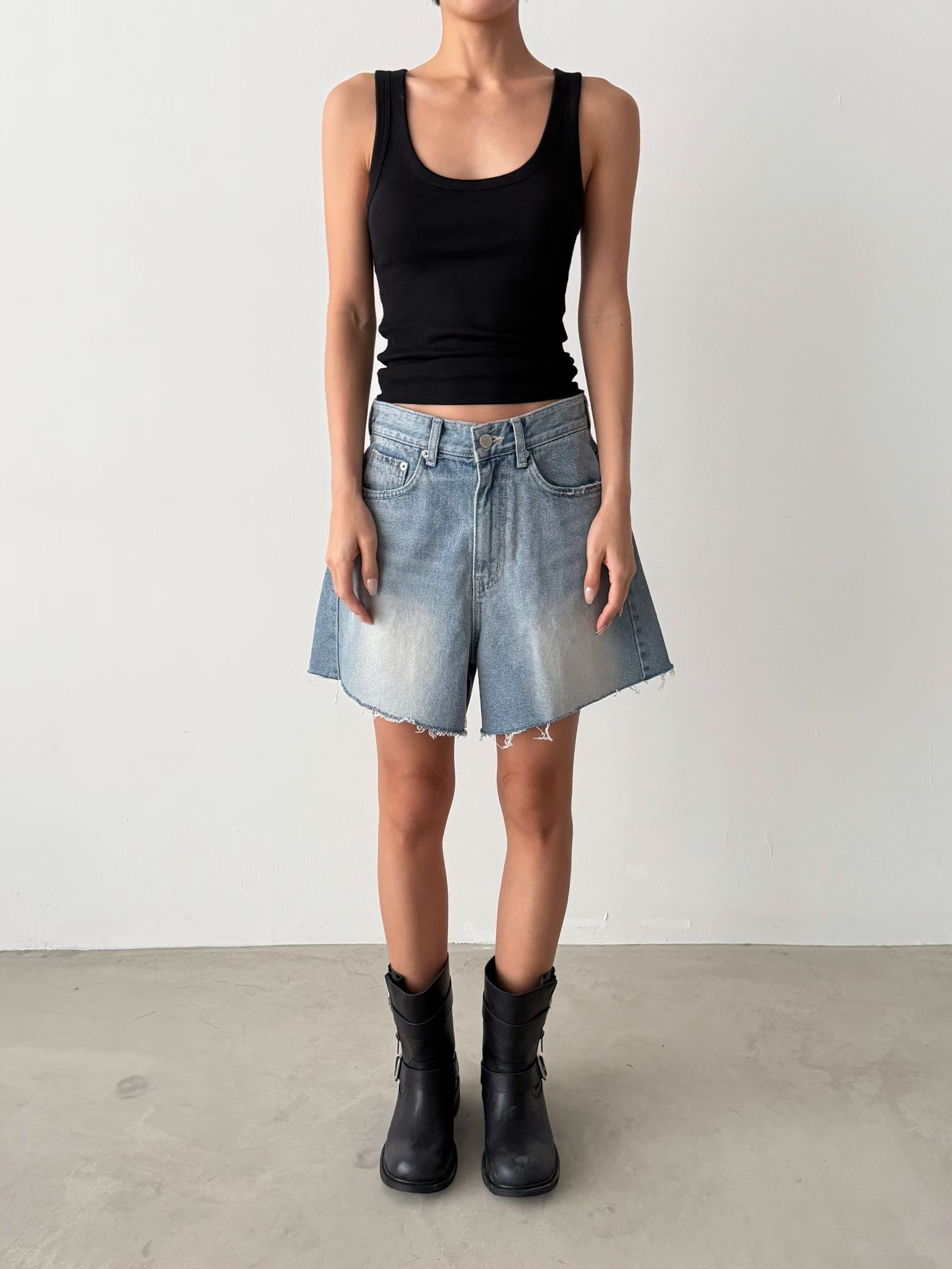 Denim shorts #pt70
