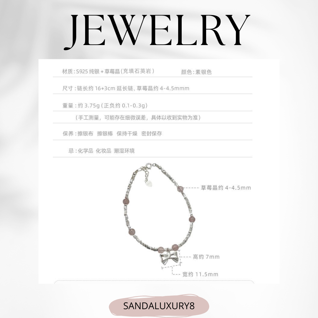 Silver Minimalist Bow Bracelet - Delicate and Chic Jewelry for Everyday Wear