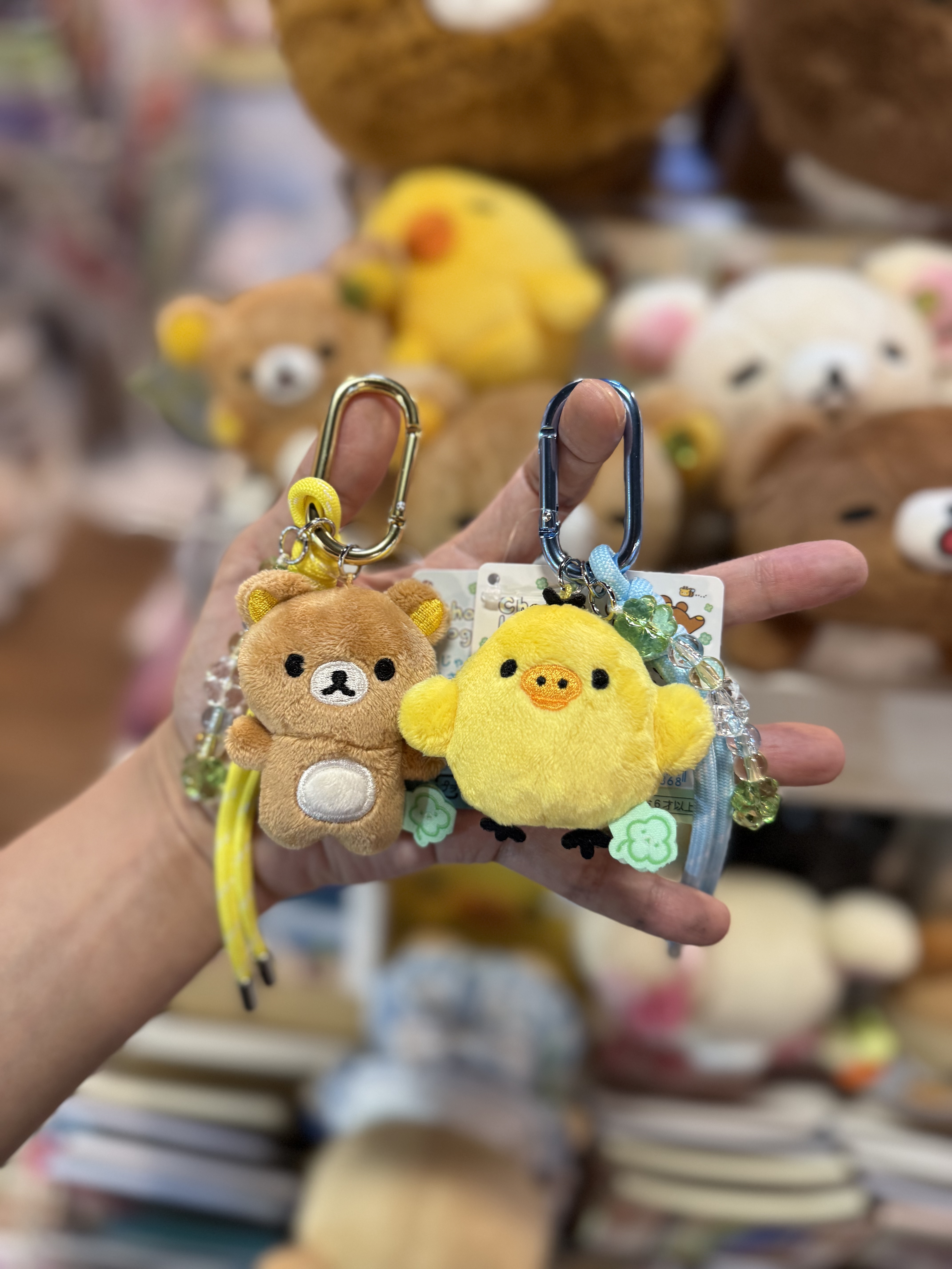 《現貨》全新小熊10週年紀念四葉草系列掛飾匙扣