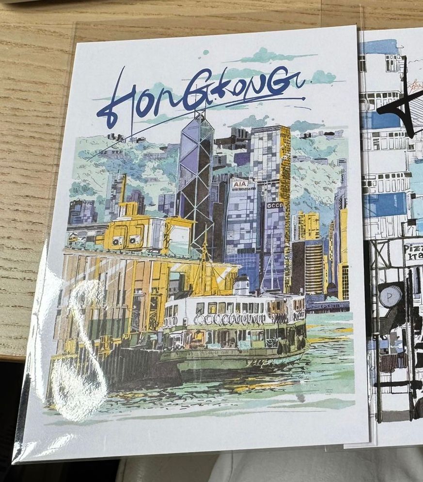 KongTopp Postcard Star Ferry 033
