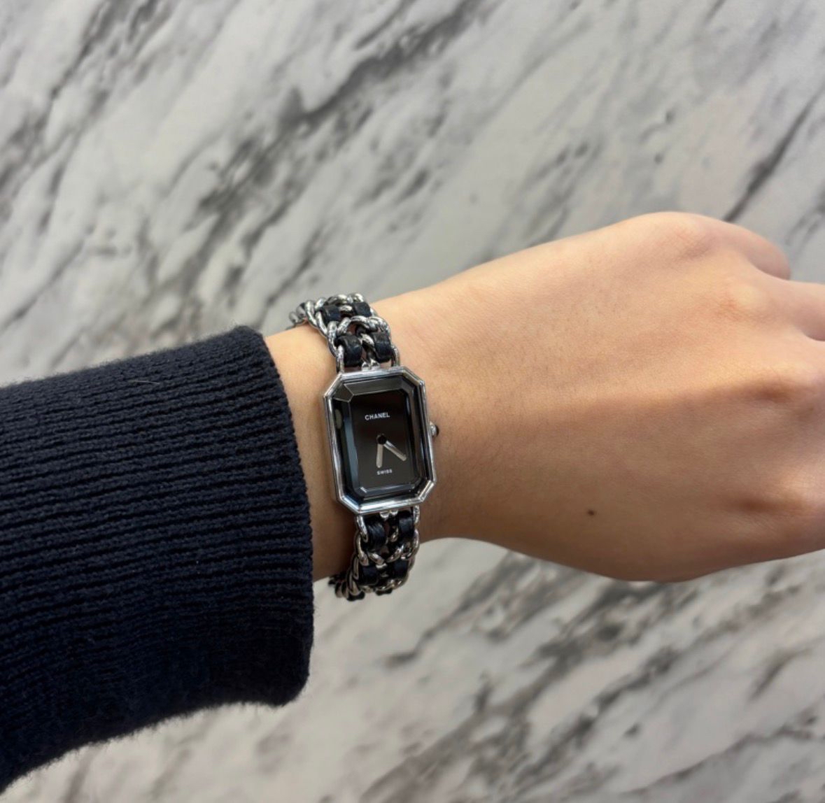 Chanel Première Iconic Chain Quartz Watch H0451 S size  100%Authentic, 95%New ✅證書