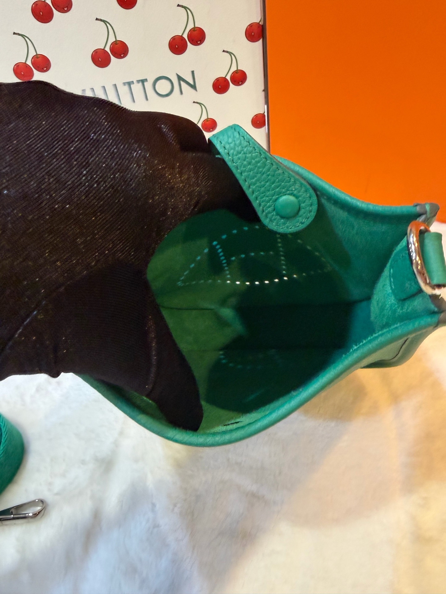 Pre-Owned HERMÉS Mini Evelyne Stamp U/ Product Code: 26042424