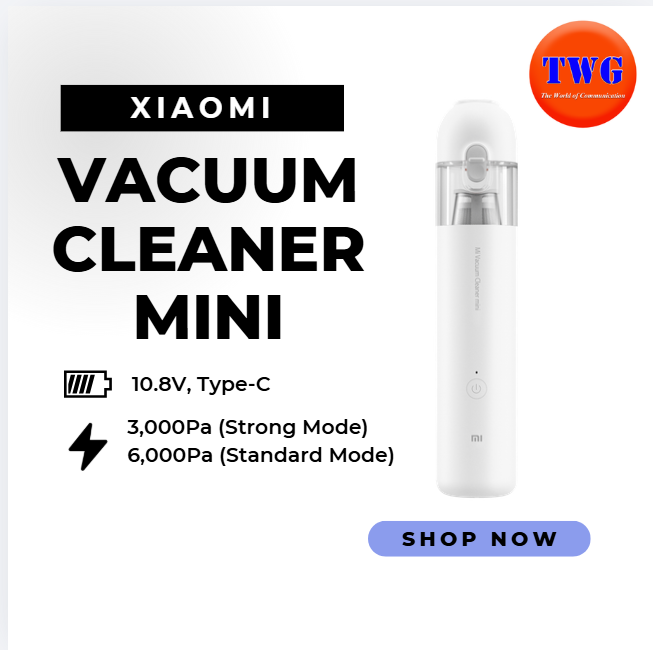 XIAOMI MINI VACUUM CLEANER 100% ORIGINAL MALAYSIA BRAND NEW