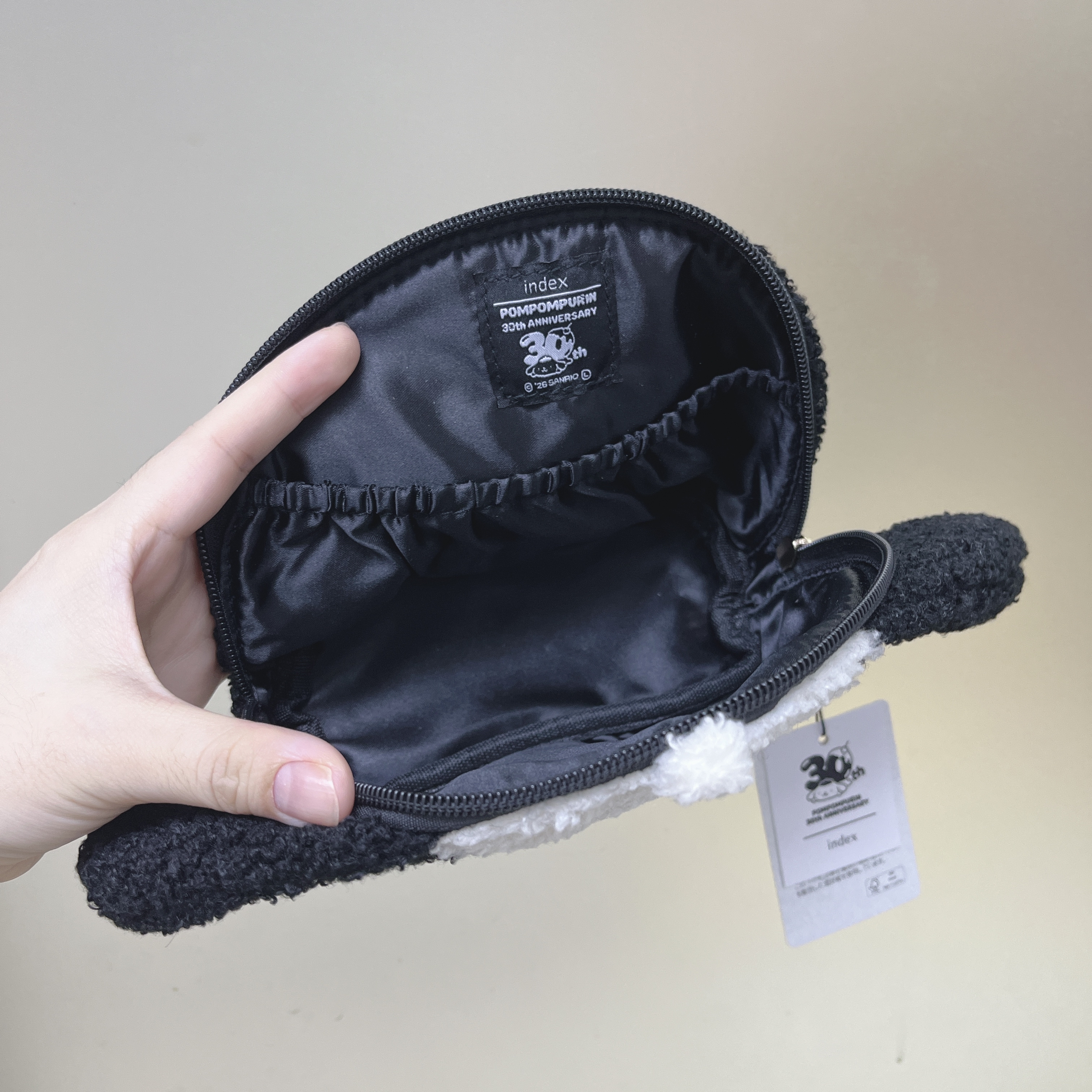 日本預訂📍日本index x 布甸狗30週年系列 - 毛毛袋仔