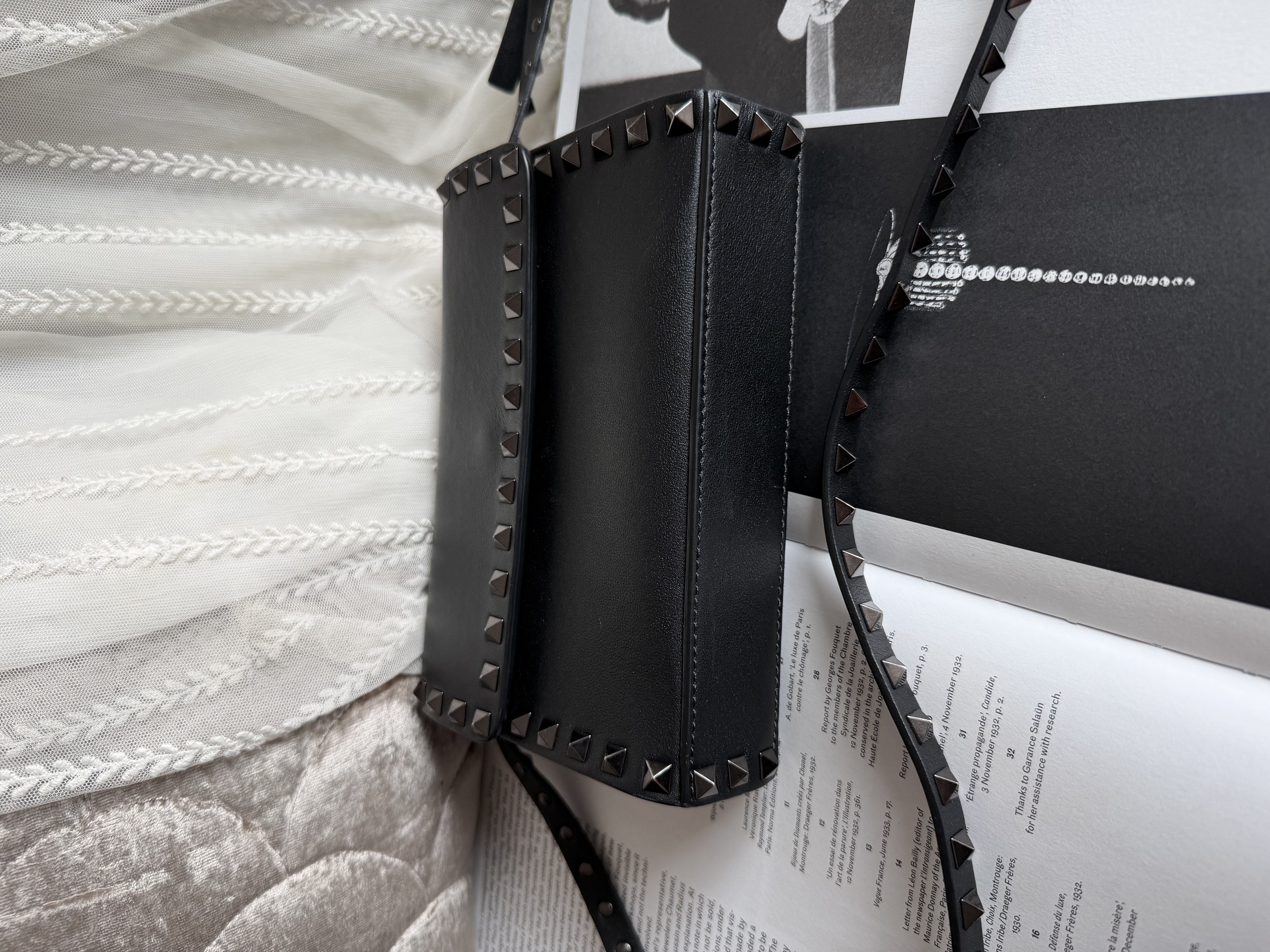 Valentino Garavani black Rockstud bag