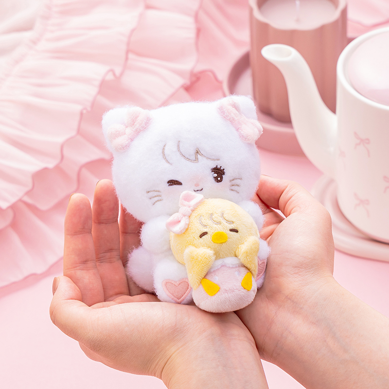 🎀【預訂】Lil ala mode 桌面中懸掛公仔 - Latte & Coffee