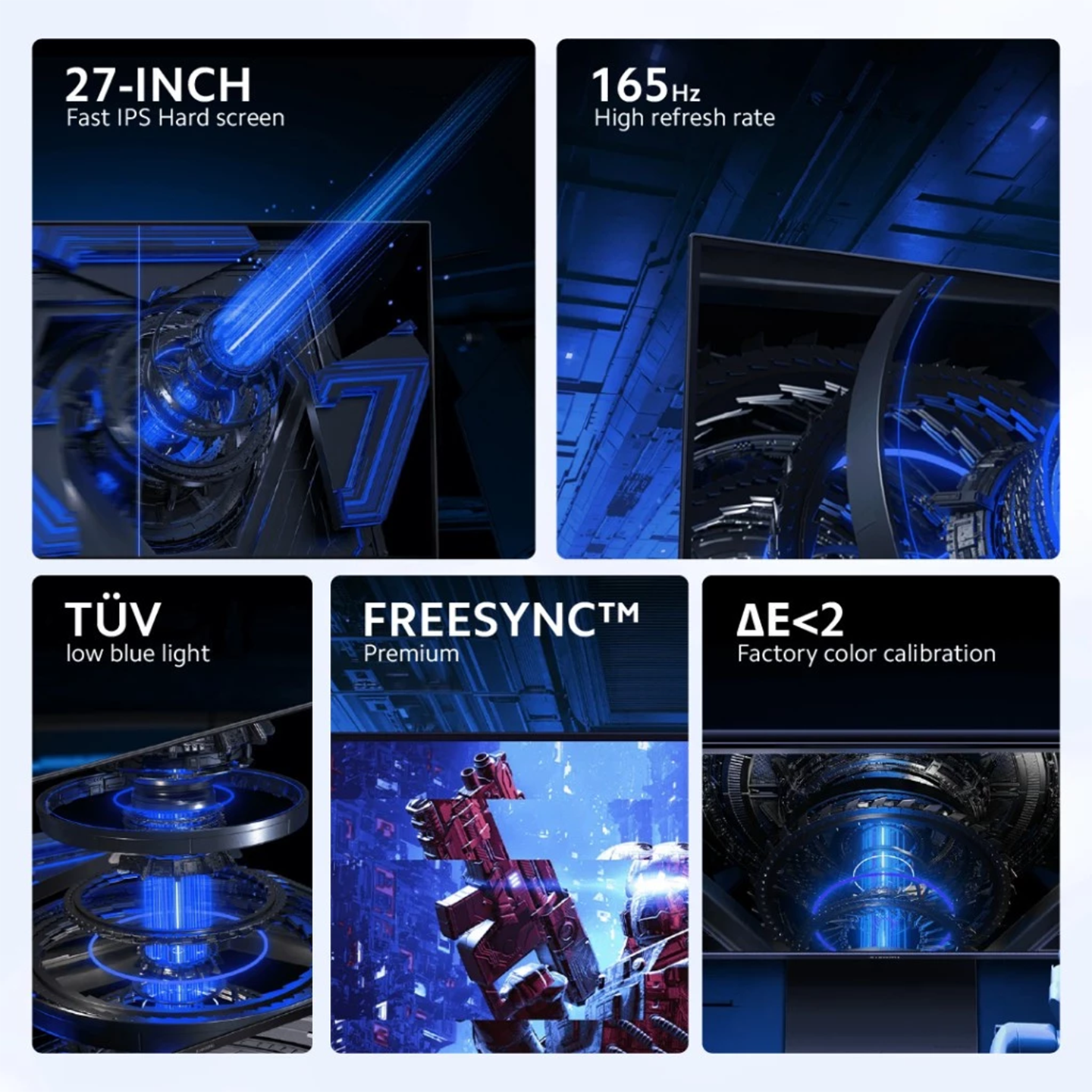 Xiaomi 27" G27i FHD Fast IPS Gaming Monitor 165Hz (ELA5379UK)