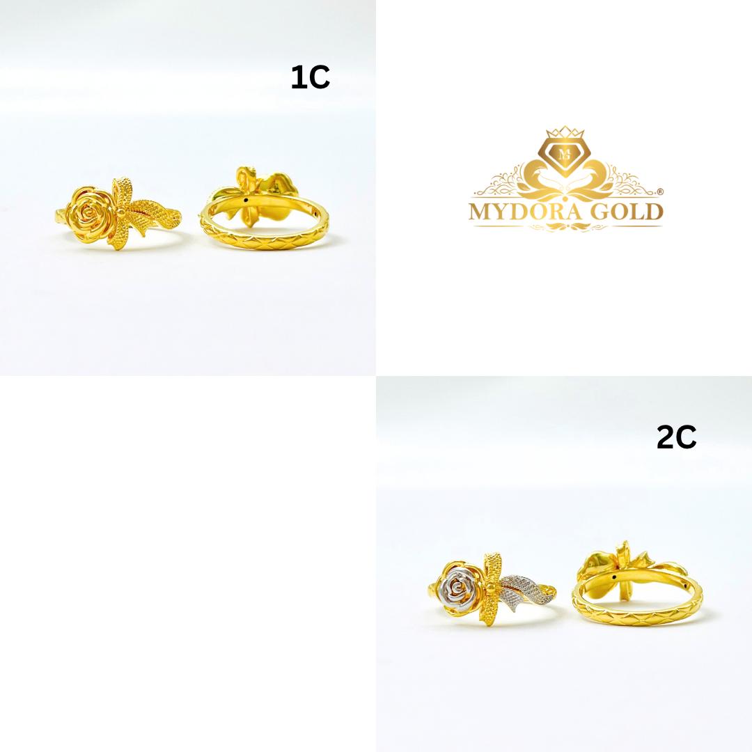 MYDORA Cincin Rosie Ribbon (5G) l EMAS 916/22K