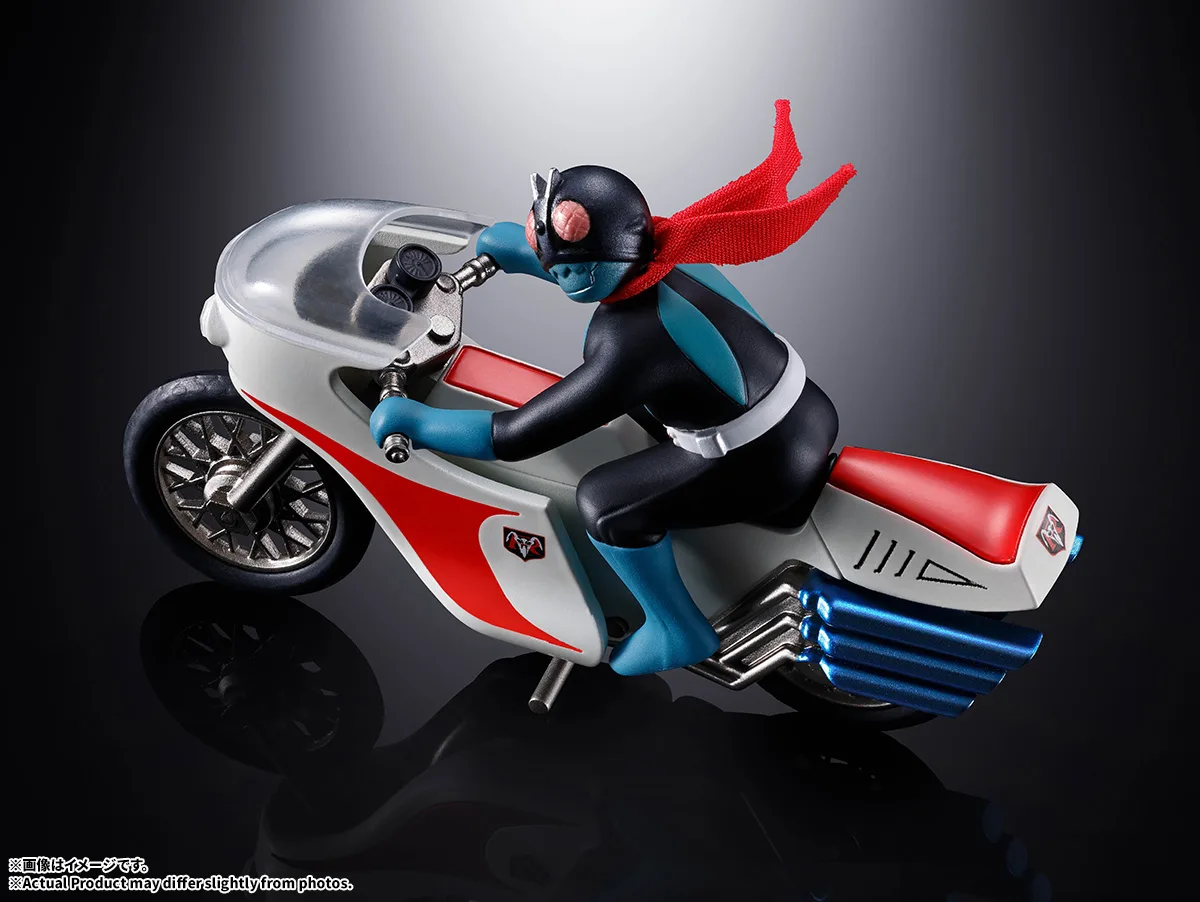 (預訂訂金 $200) (總價 $475) Bandai POPYNICA 超合金 旋風號 (幪面超人1號) (行版) Cyclone (Kamen Rider No. 1)