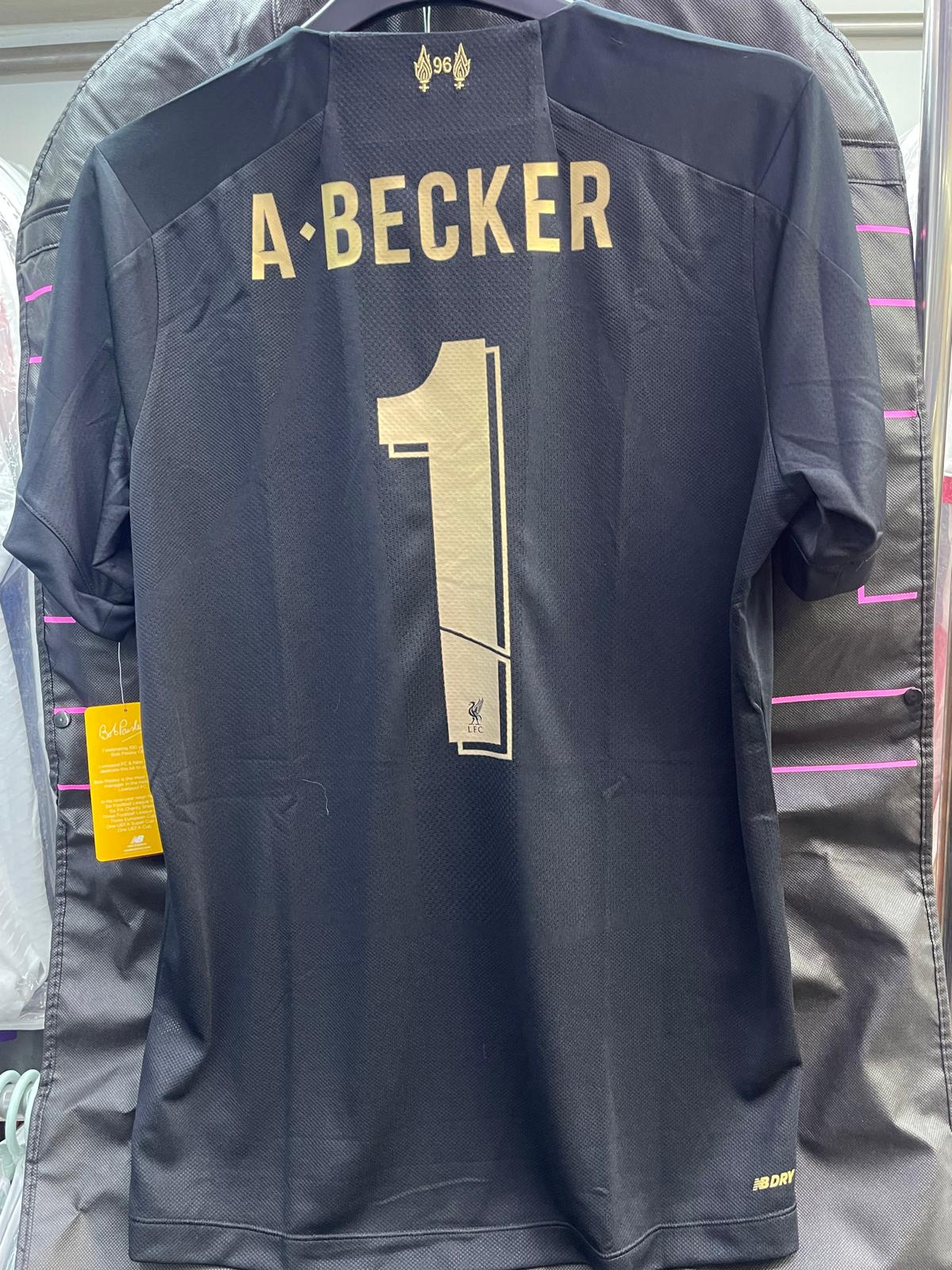 2019-20 Liverpool GK Shirt #1 A.BECKER  "BNWT"