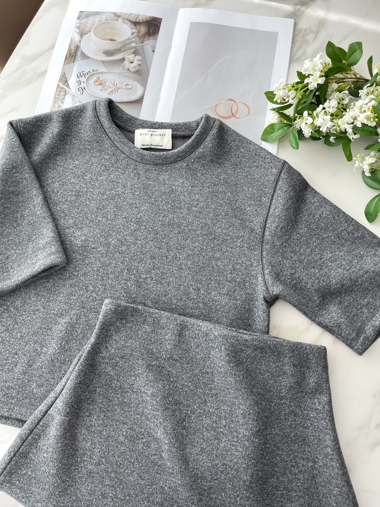 Brushed Cozy Lounge Set (Grey)